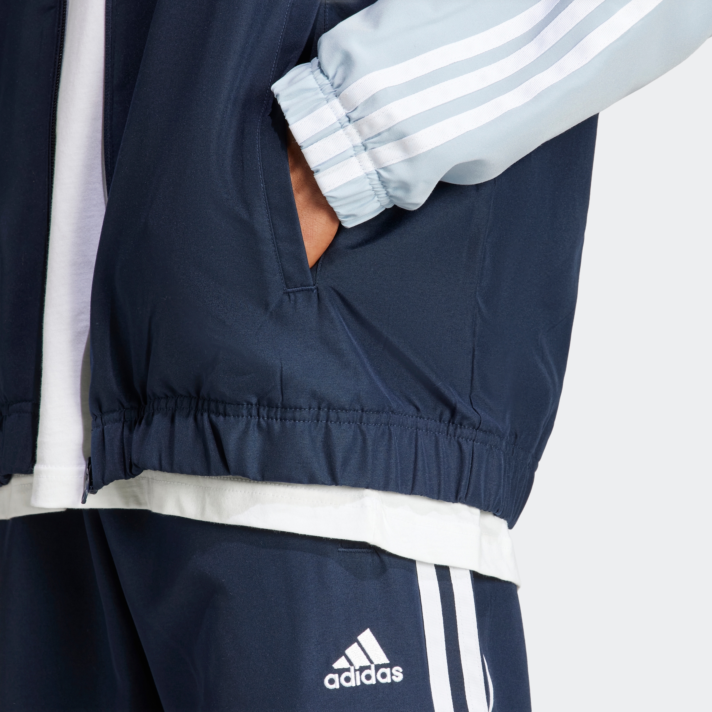 adidas Sportswear Trainingsanzug »M CB 3S TS«, (2 tlg.)