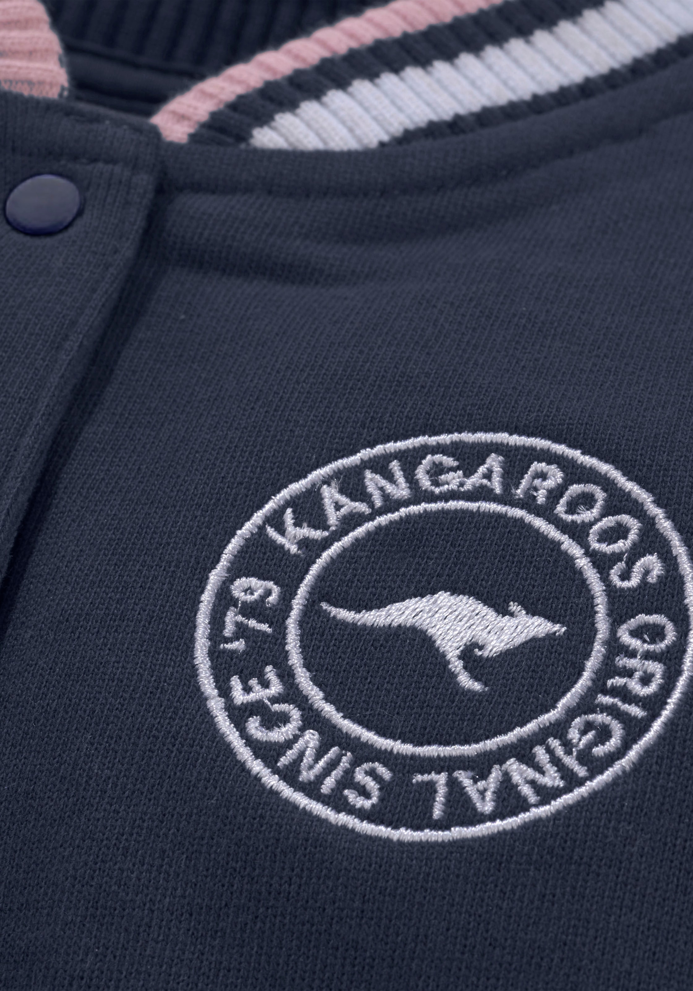 KangaROOS Sweatjacke, mit Kragen