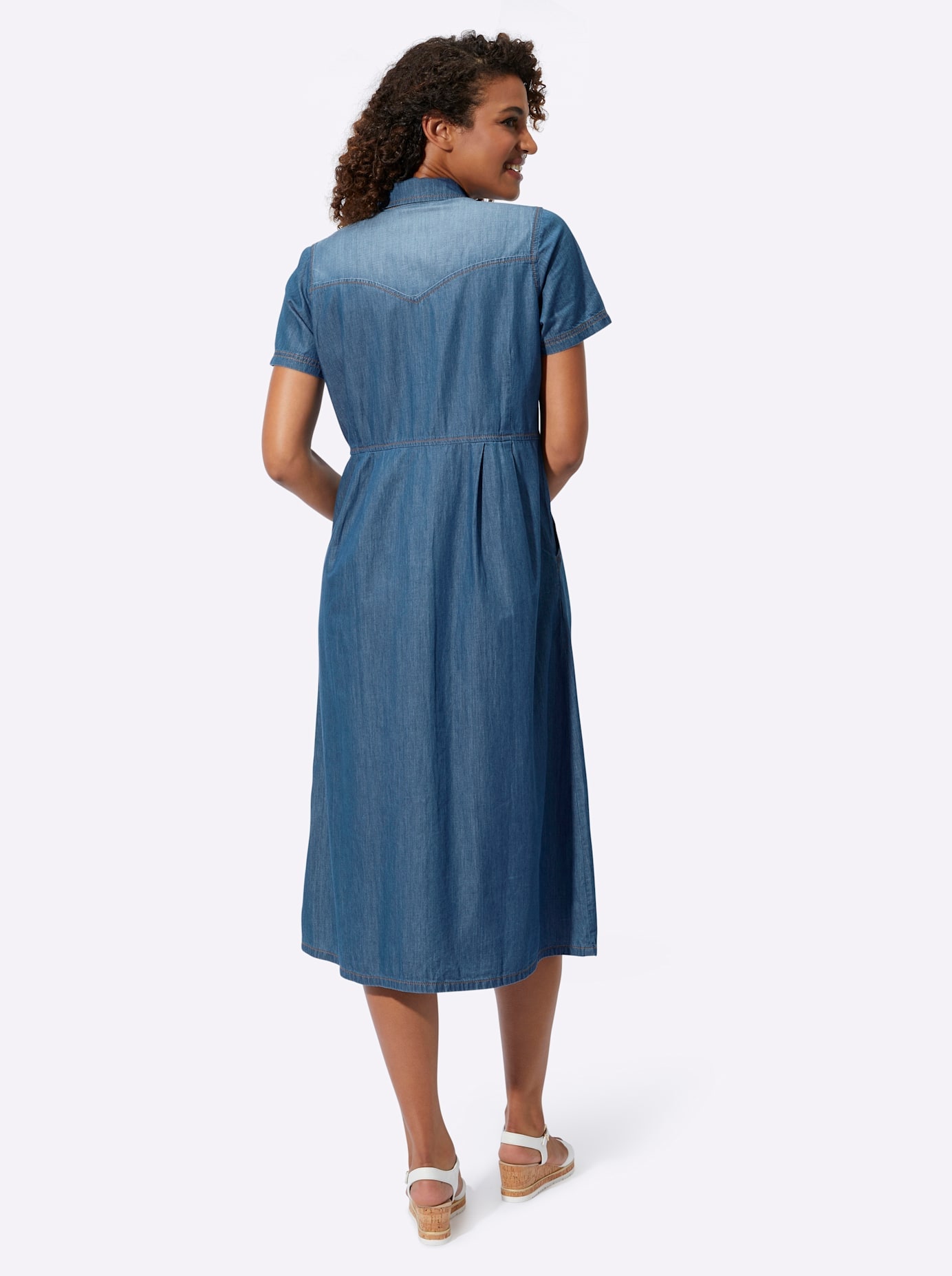 Inspirationen Jeanskleid »Jeans-Kleid«