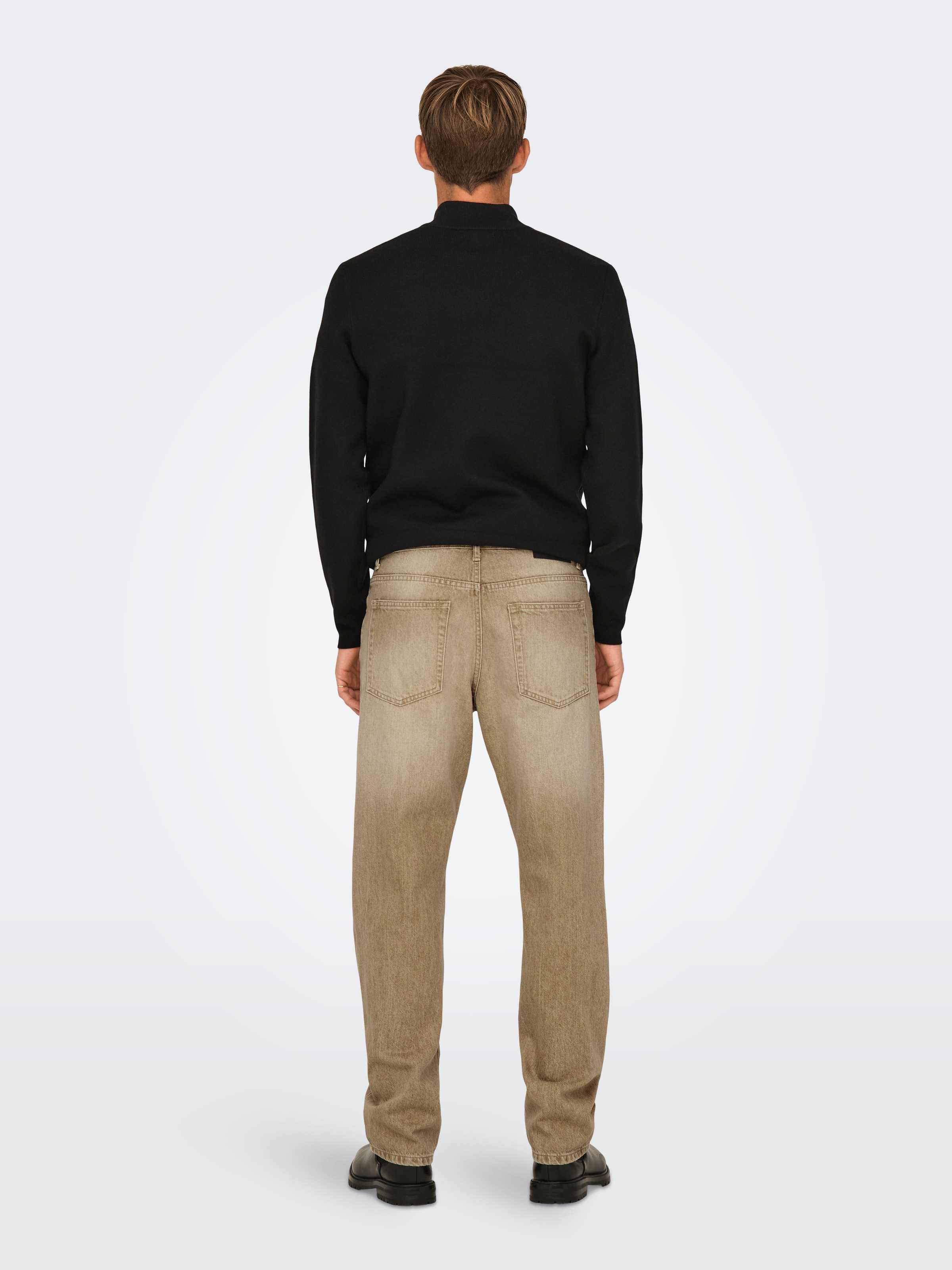 ONLY & SONS Regular-fit-Jeans »ONSEDGE STRAIGHT BROMO 0017 DOT DNM NOOS«