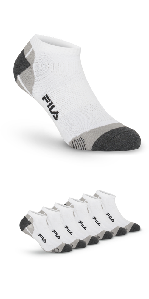 Fila Kurzsocken »UNISEX INVISIBLE MULTISPORT« 6 Stk. tlg. mit Logo-Schriftzug