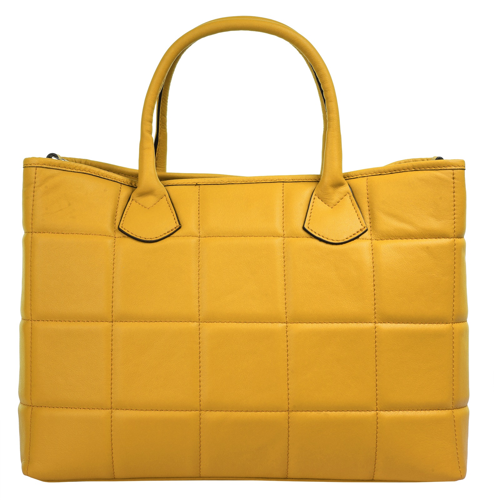Cluty Henkeltasche, echt Leder, Made in Italy