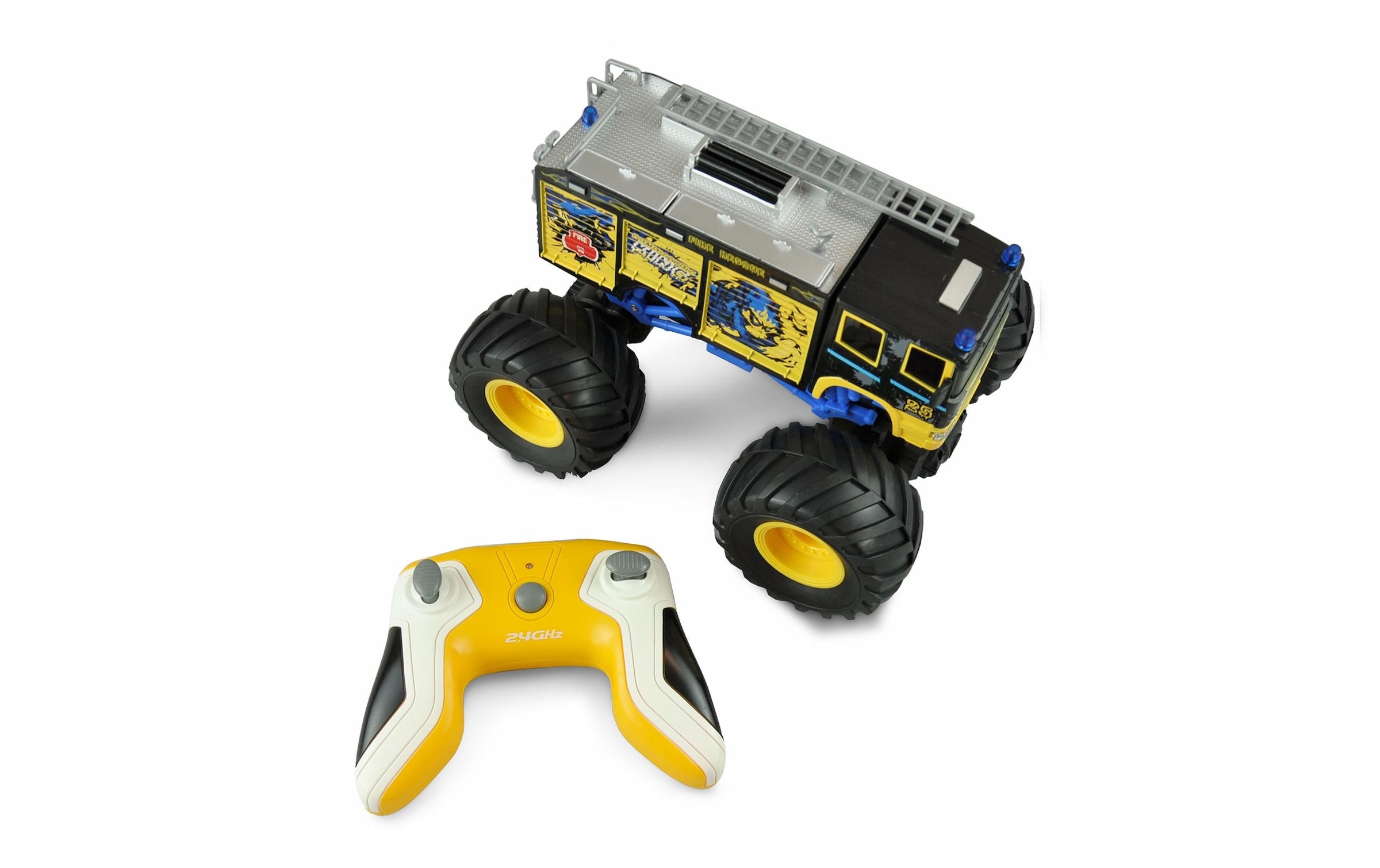 Amewi RC-Monstertruck »Truck Feuerwehr Gelb«