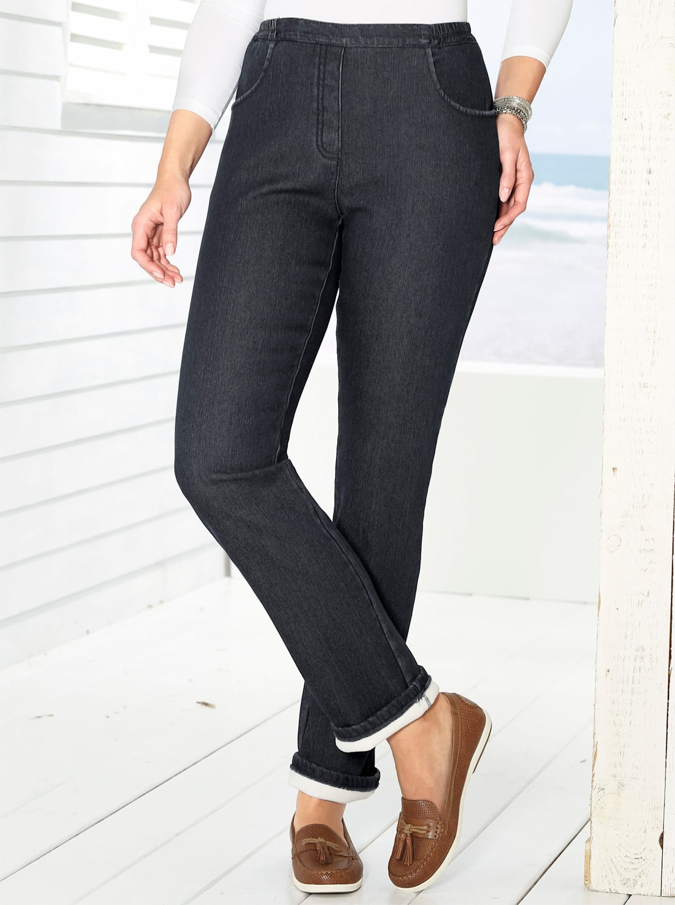 Classic Basics Thermojeans, (1 tlg.)