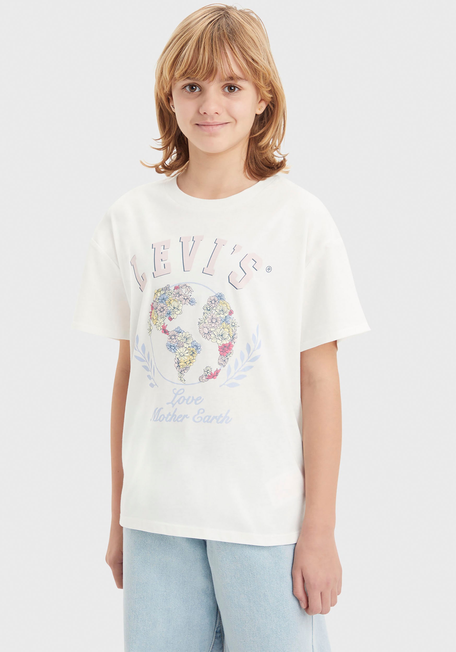 Levi's® Kids T-Shirt »LVG EARTH OVERSIZED TEE« for GIRLS
