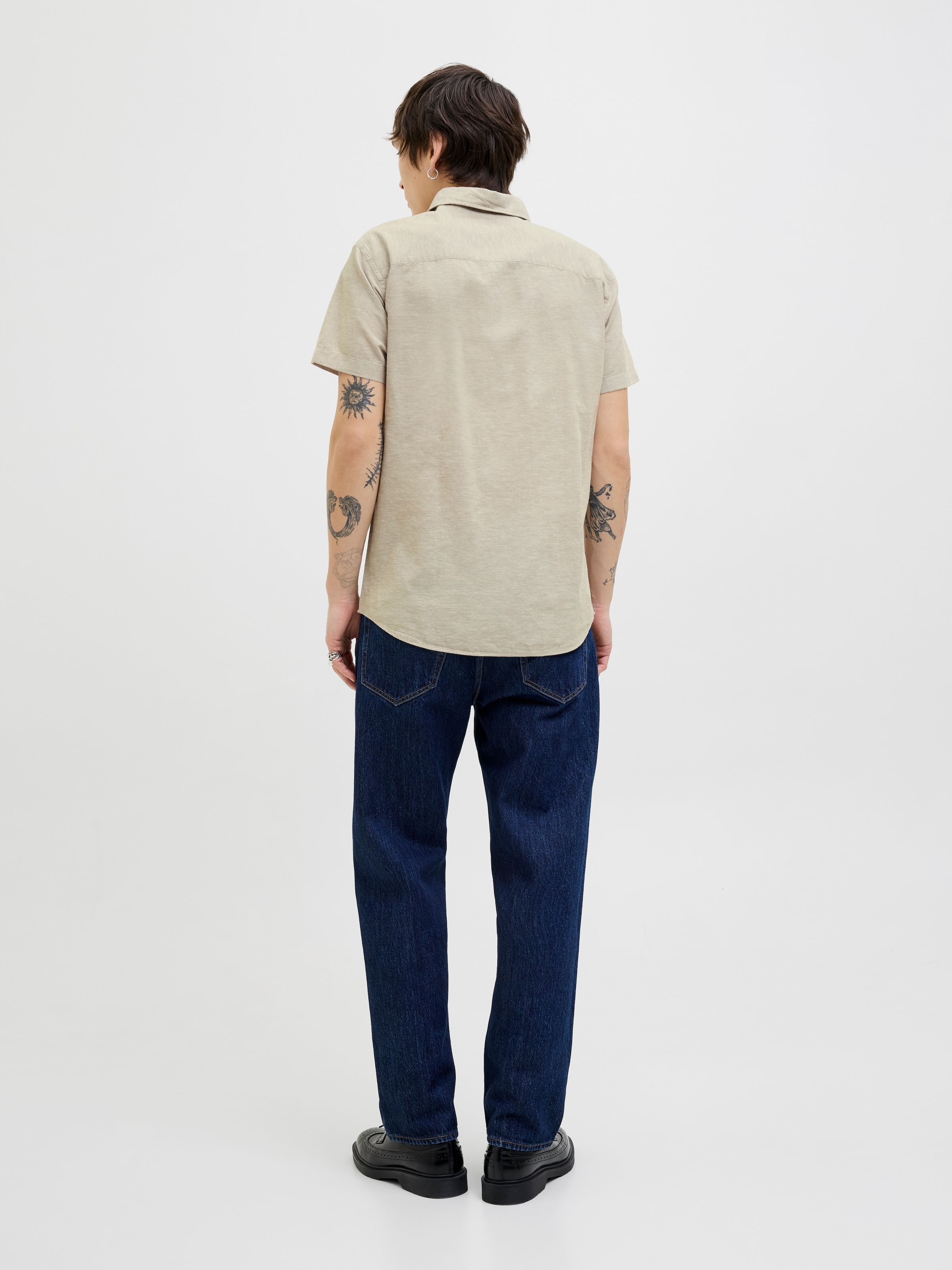 Jack & Jones Kurzarmhemd »JJEBREEZE SHIRT SS SN«, mit Hemdkragen