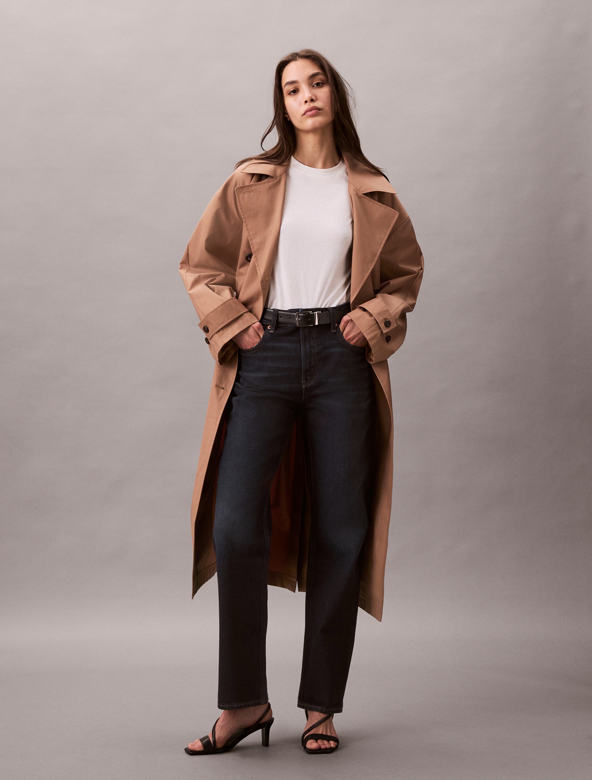 Calvin Klein Jeans Gerade Jeans »HIGH RISE STRAIGHT OXBOW«, Regular fit