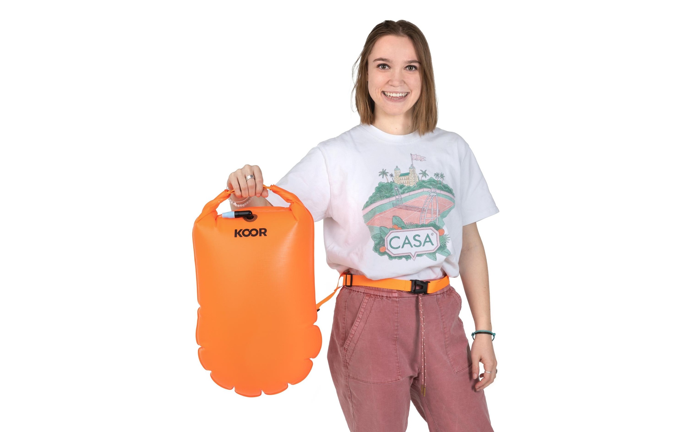 KOOR Drybag »Booa 20L Arancia«