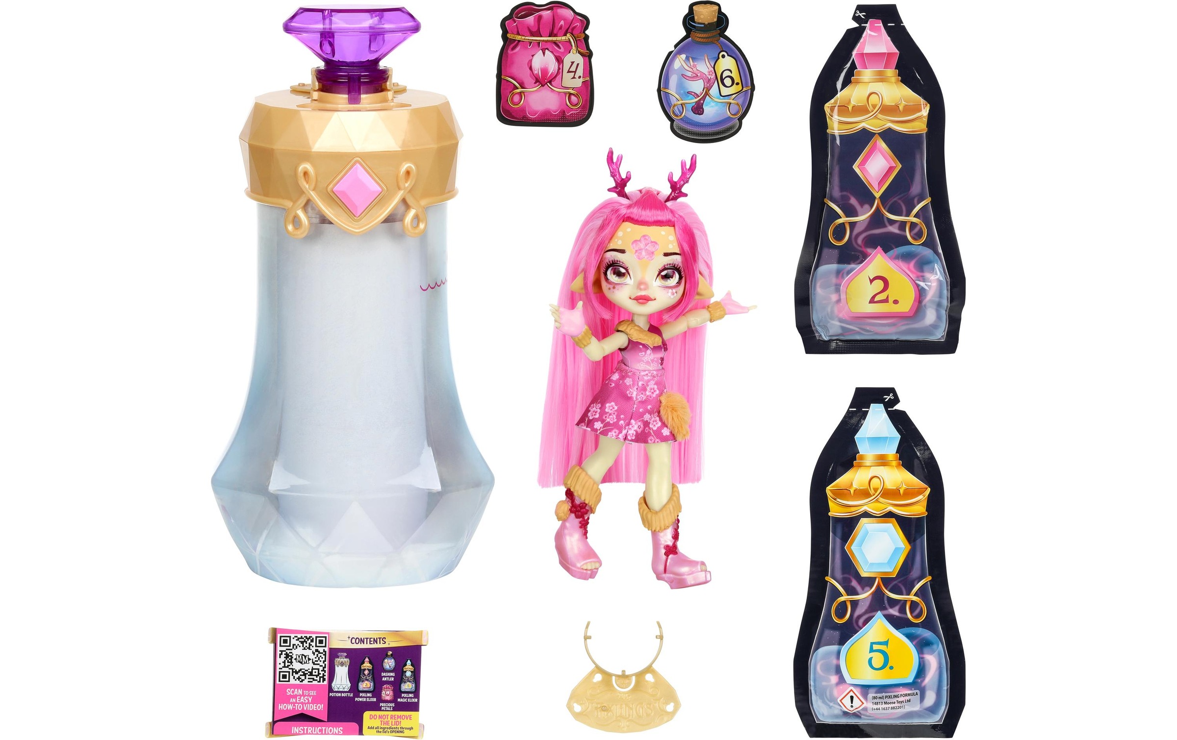 Moose Anziehpuppe »Magic Mixies Pixlings assortiert«