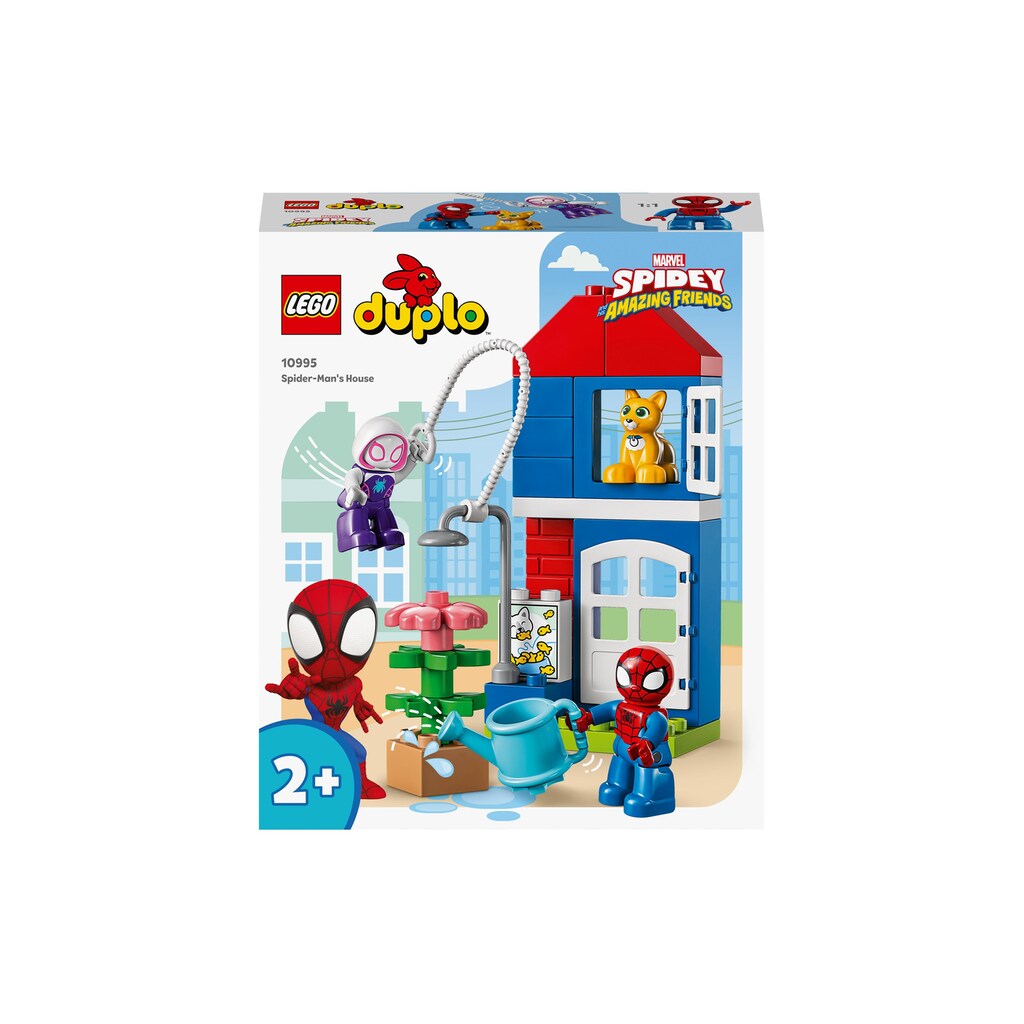 LEGO® Konstruktionsspielsteine »Spider-Mans Haus«, (25 St.)