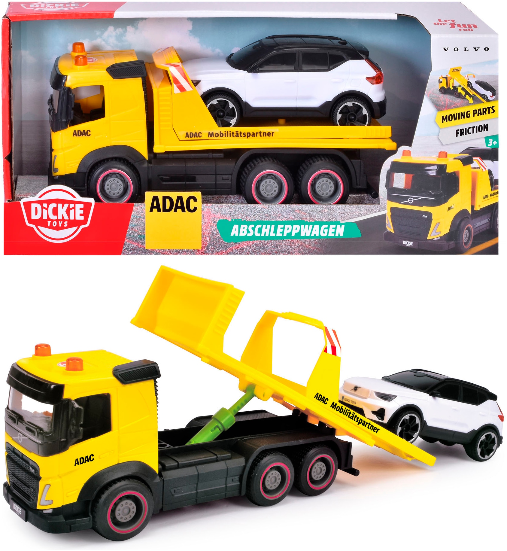 Dickie Toys Spielzeug-Abschlepper "ADAC Abschleppwagen"