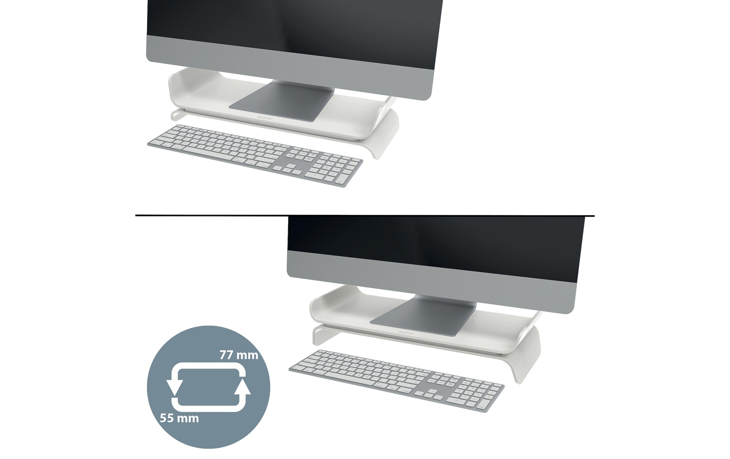 LEITZ TV-Ständer »verstellbarer Monitorständer«