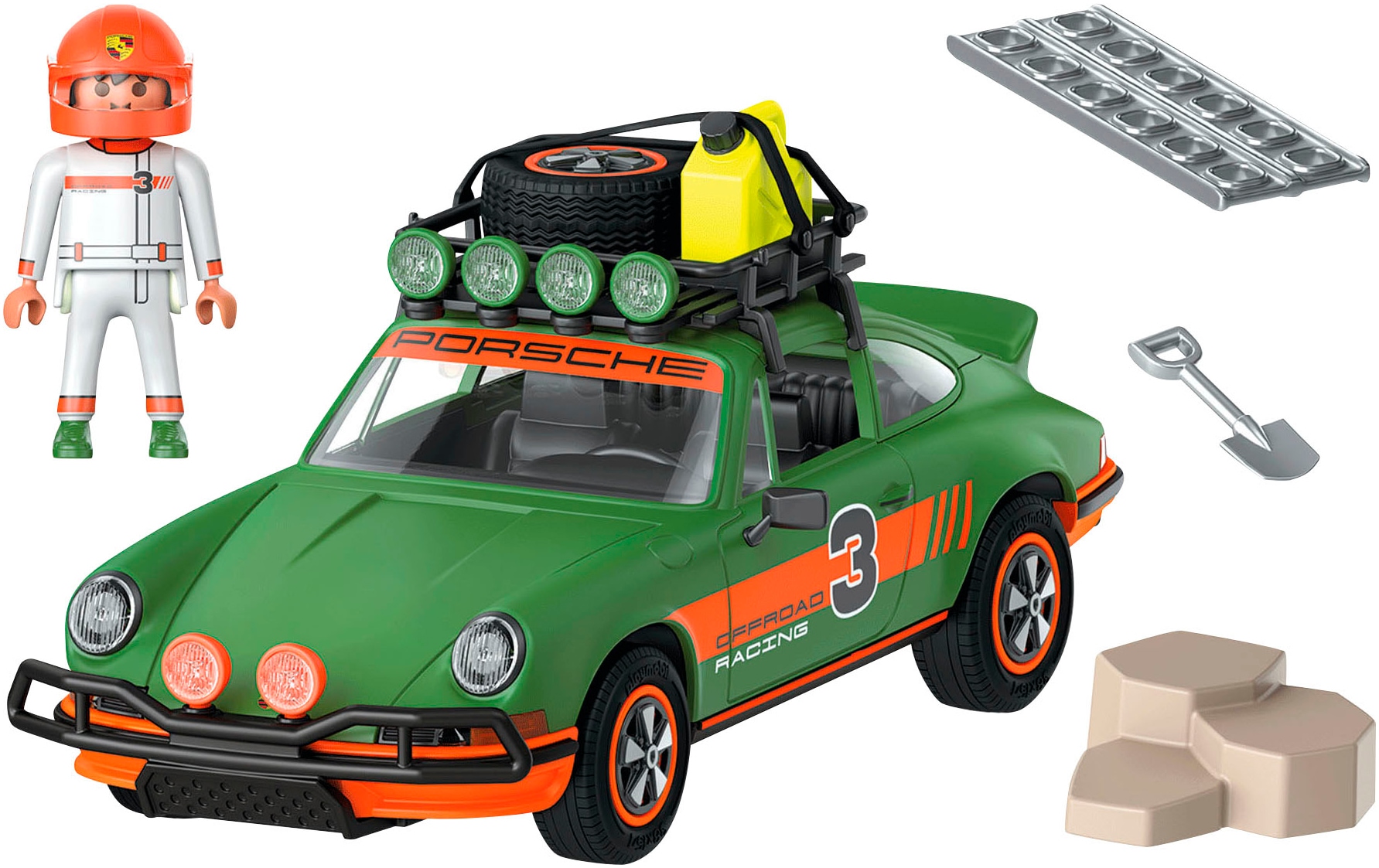 Playmobil® Konstruktions-Spielset »Porsche 911 Carrera RS 2.7 Offroad (71436), Cars«, (47 St.), Made in Germany