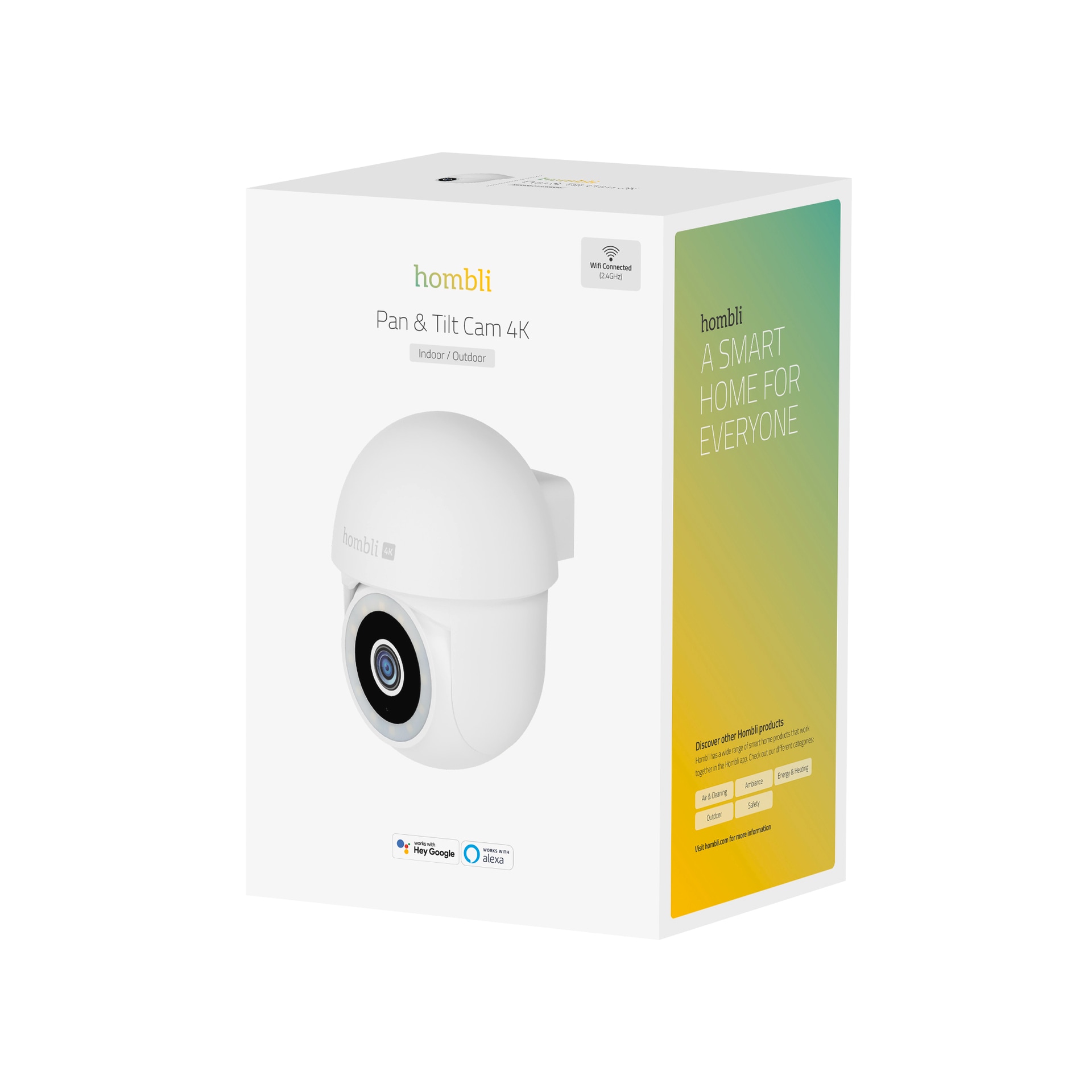 Hombli Überwachungskamera »Pan & Tilt Cam 4K«, Aussenbereich