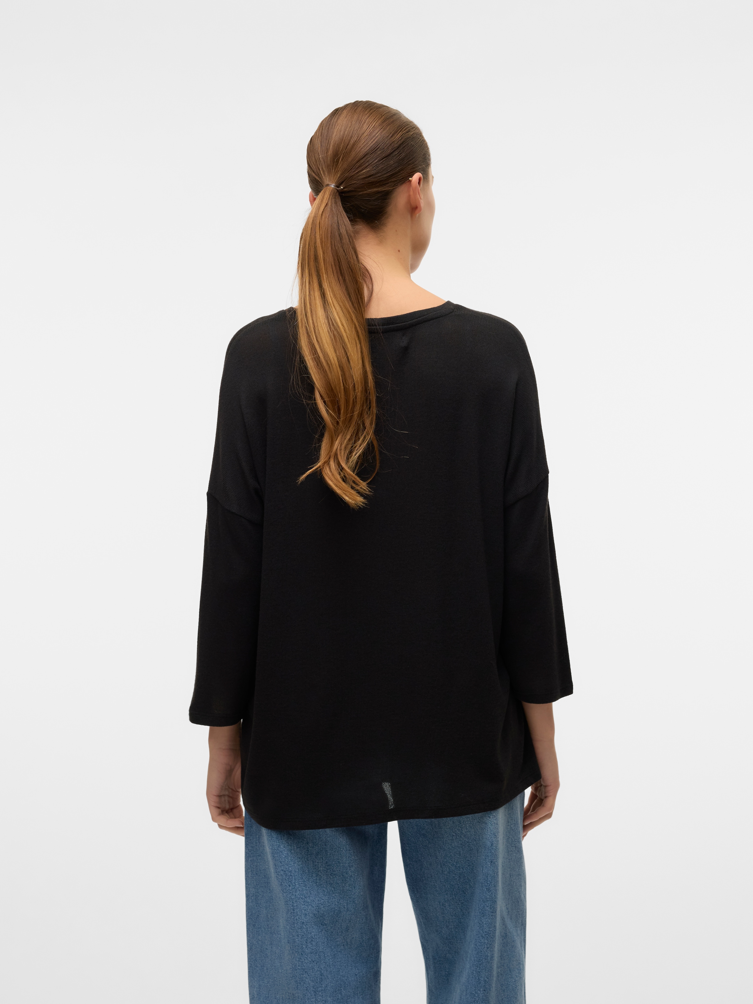 Vero Moda Rundhalspullover »VMBRIANNA 3/4 PULLOVER BOO REP«