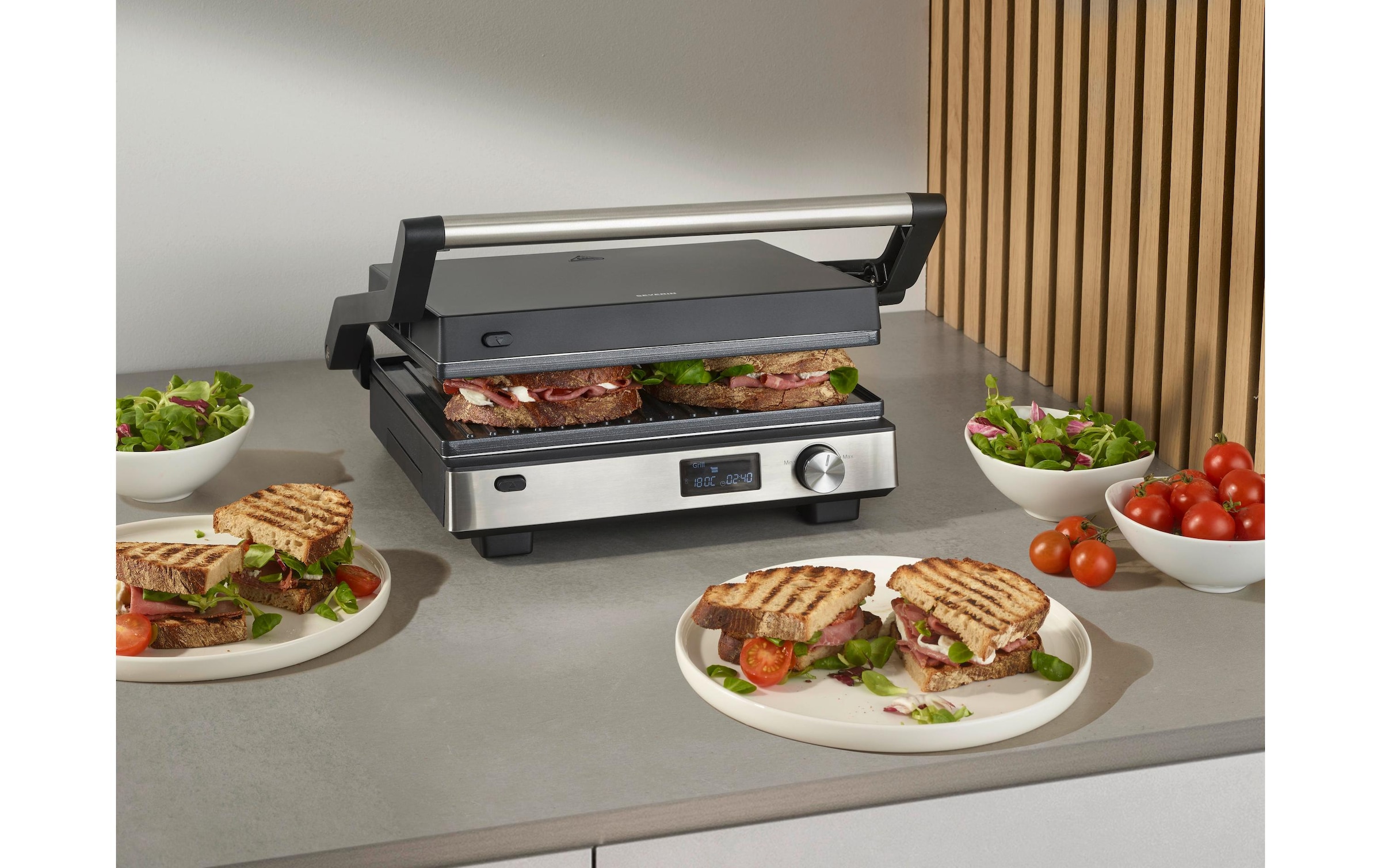 Severin Kontaktgrill »Sevini Flex KG 2380 2000 W«, 2000 W