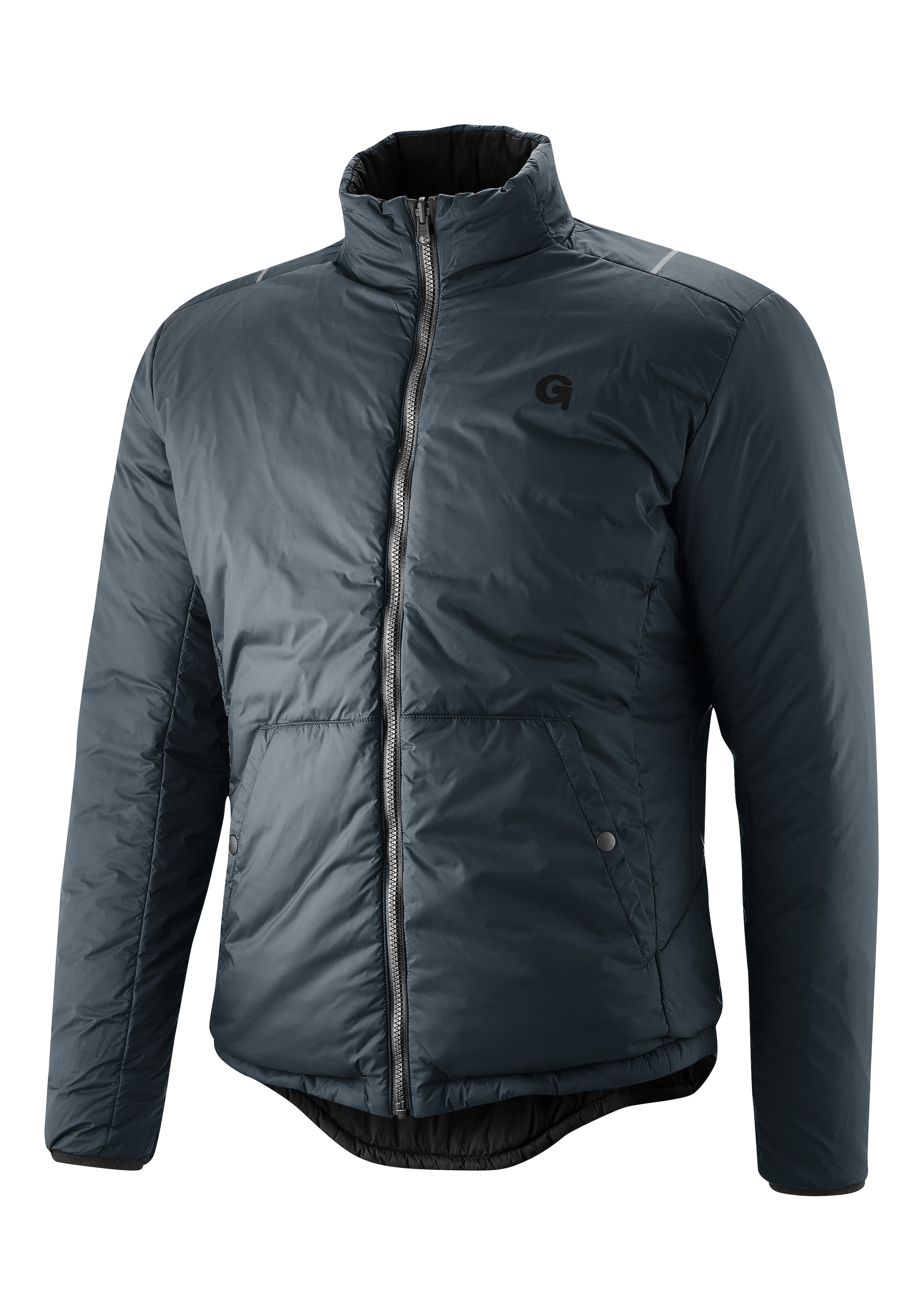 Gonso Fahrradjacke »BEVINCO«, Herren Primaloft-Jacke, warme, atmungsaktive und winddichte Wendejacke