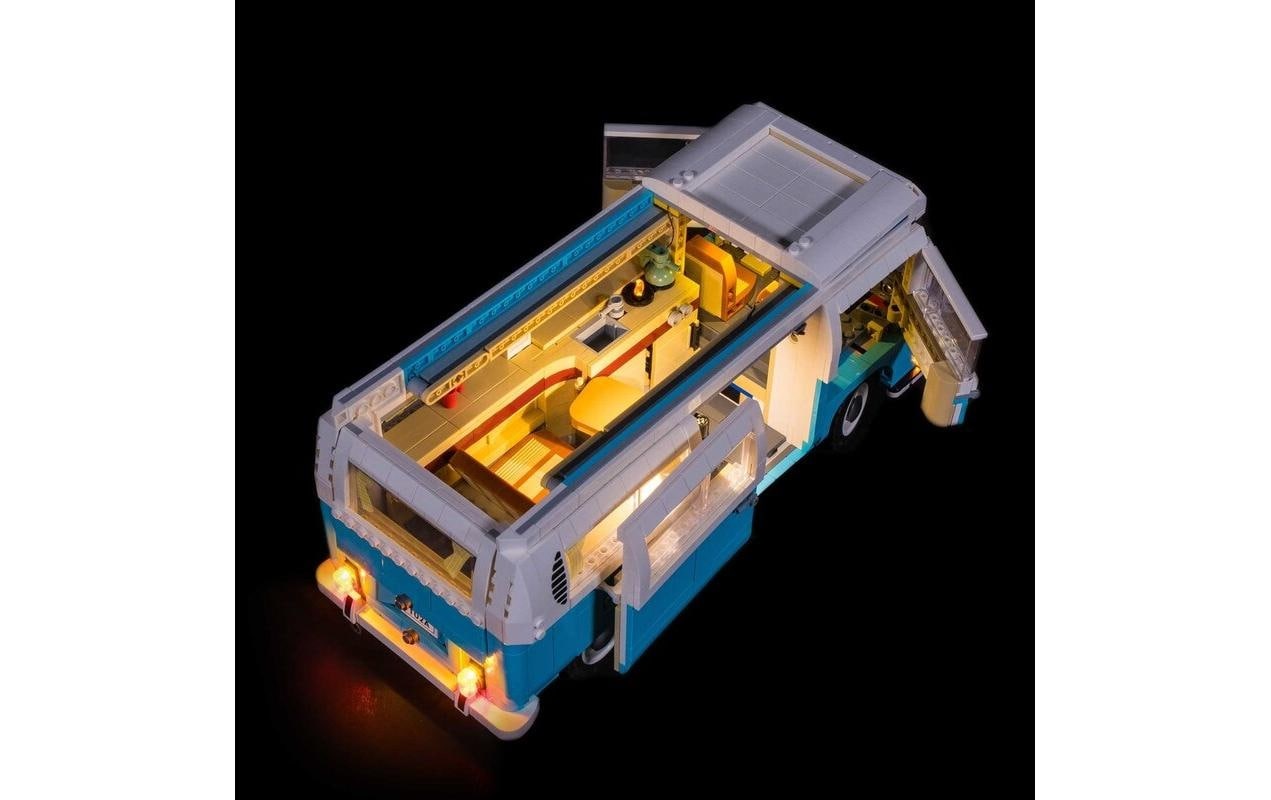 Konstruktionsspielsteine »LED-Licht-Set für LEGO® Volkswagen T2 Campingbus 10279«, (30 St.)