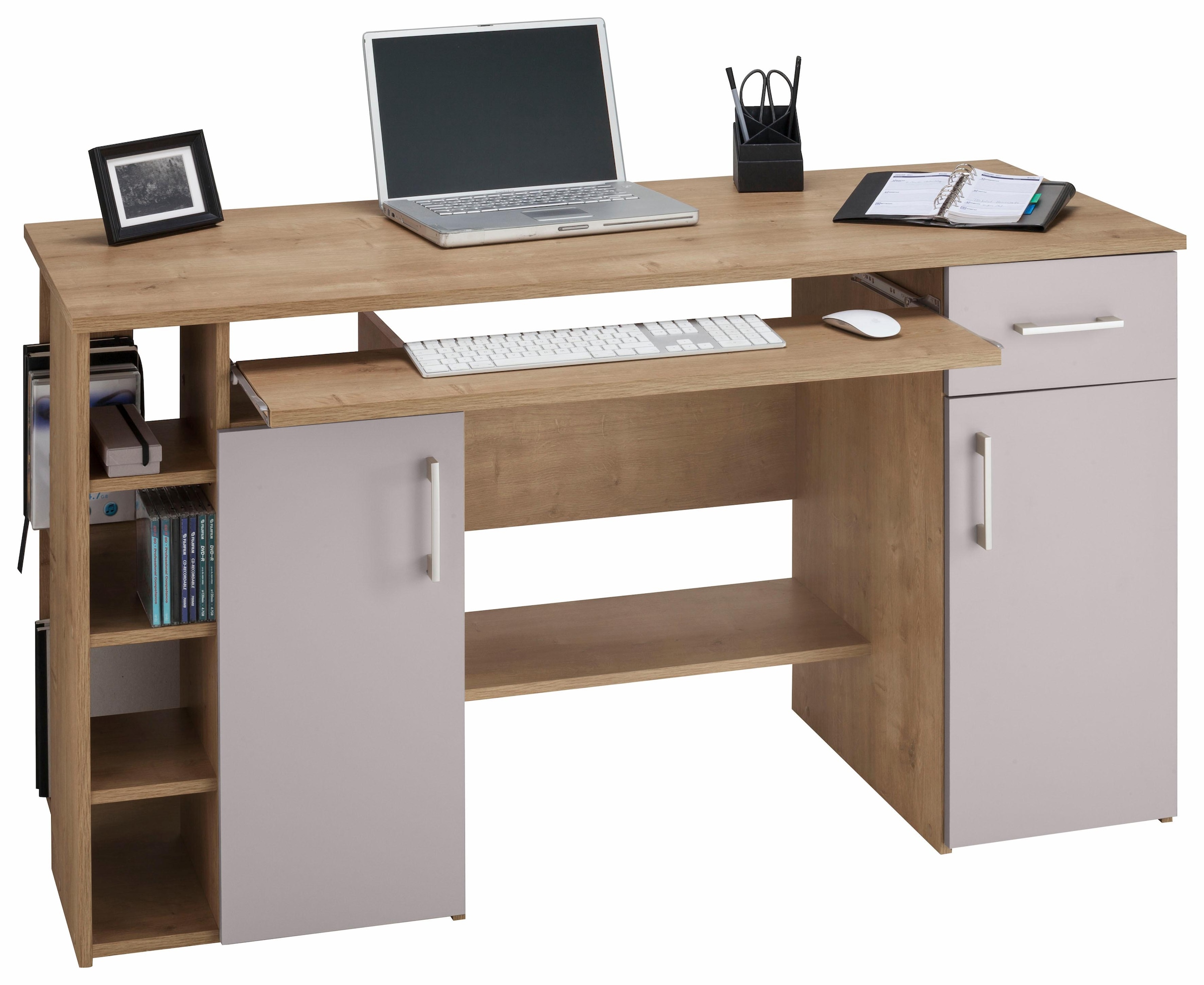 Germany online Schreibtisch »Tim«, kaufen und Möbelfabrik VOGL mit 5 Tastaturauszug, in | Made Fächern Jelmoli-Versand