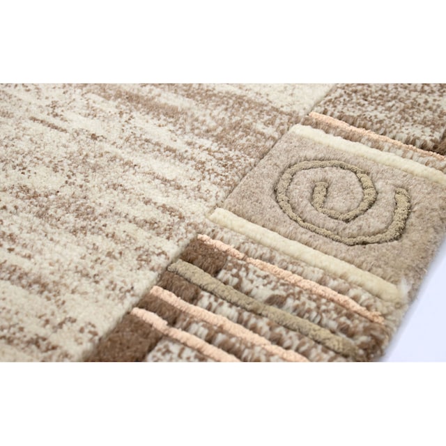 morgenland Wollteppich »Nepal Teppich handgeknüpft mehrfarbig«, rechteckig,  handgeknüpft online shoppen | Jelmoli-Versand