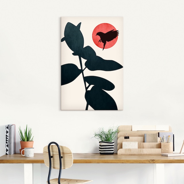 Artland Wandbild »Japanischer Vogel«, Blätterbilder, (1 St.), als Alubild,  Leinwandbild, Wandaufkleber oder Poster in versch. Grössen online shoppen |  Jelmoli-Versand