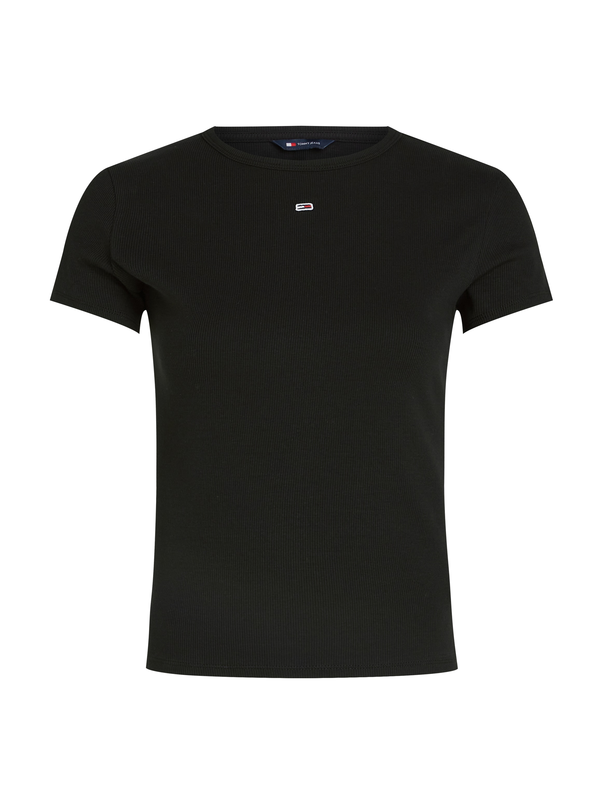 Tommy Jeans T-Shirt »TJW 2PACK SLIM ESSENTIAL RIB SS«, (Packung, 3 tlg., 2er-Pack), mit Logostickerei