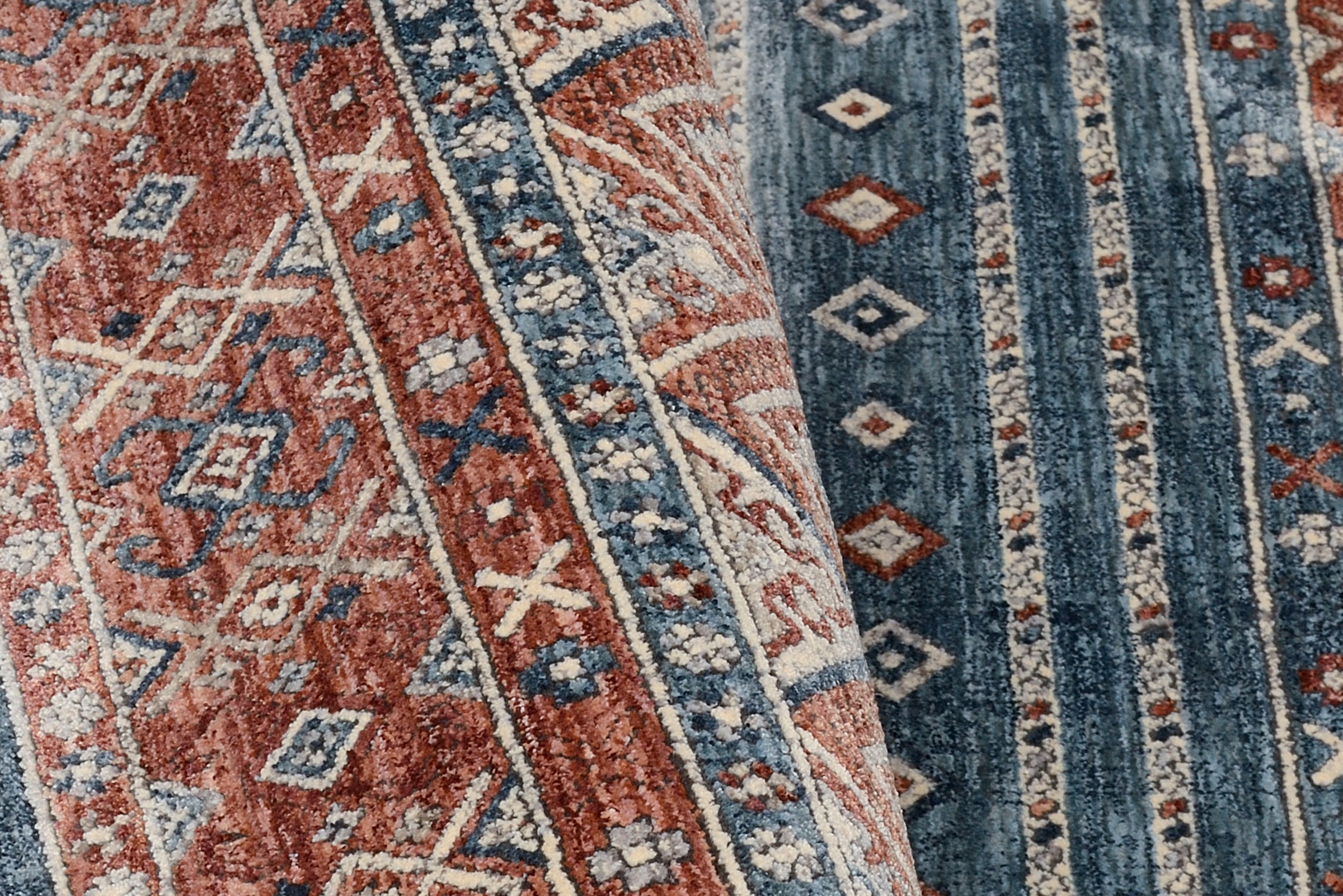 OCI DIE TEPPICHMARKE Läufer »GRAND FASHION 13«, rechteckig, 5 mm Höhe, Vintage Optik, feine Fransen, Wohnzimmer