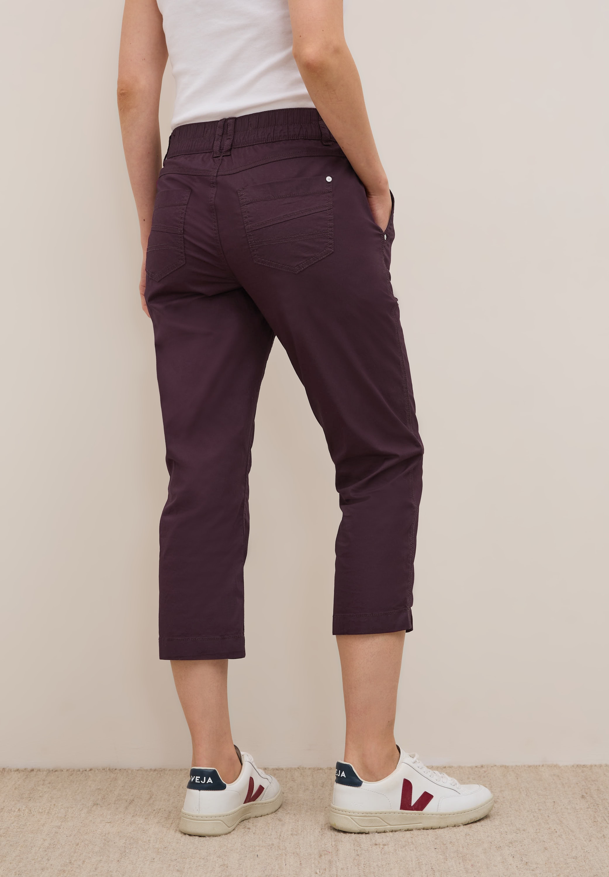 Cecil 3/4-Hose »Style NEW YORK«, mit Gummibund und Eingrifftaschen