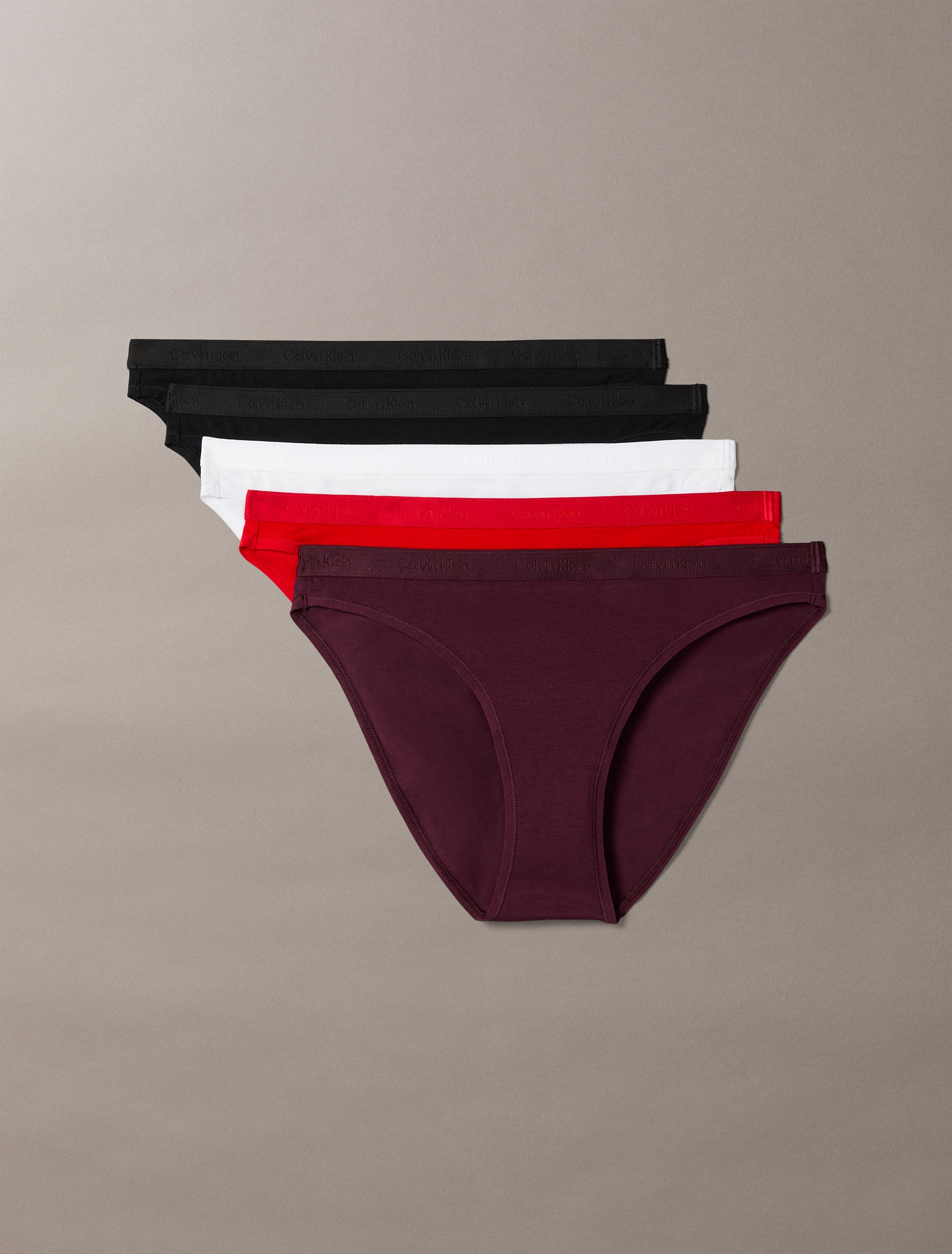 Calvin Klein Underwear Bikinislip »BIKINI 5PK« Packung, 5er-Pack, 5 Stk. Mit elastischem Bund