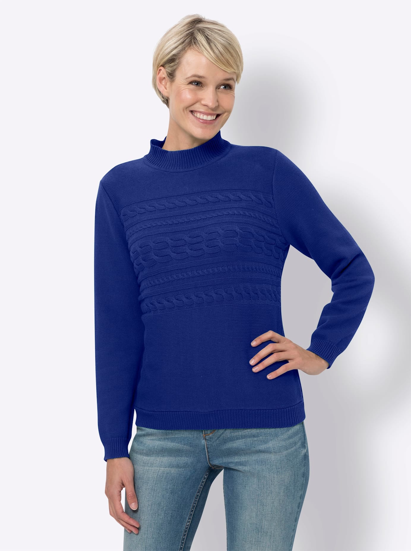 Classic Basics Stehkragenpullover »Stehkragen-Pullover«