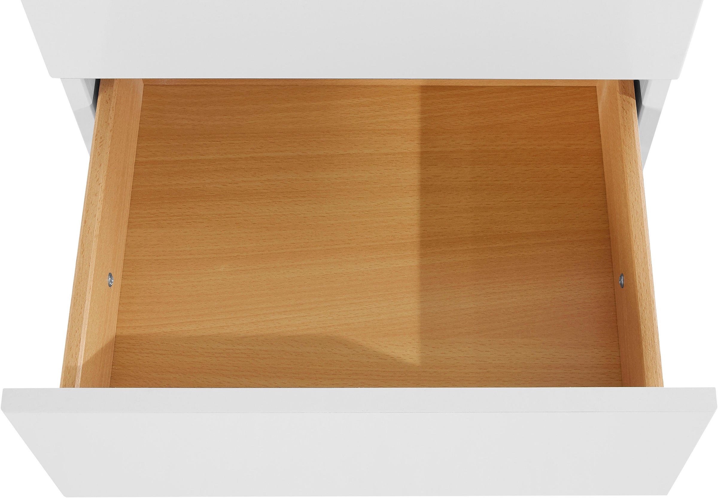 priess Nachtkommode, mit LED-Beleuchtung und Push-to-open