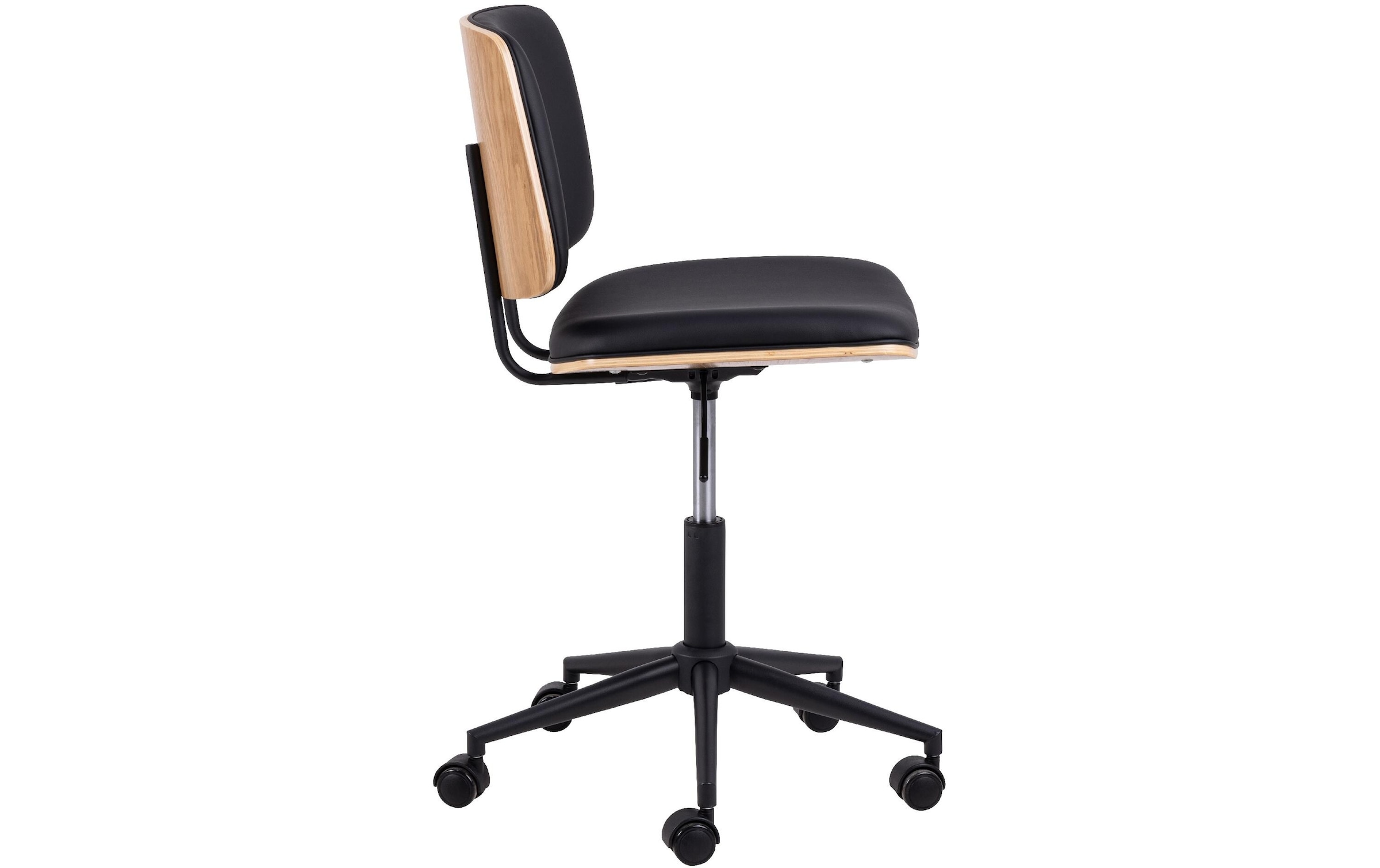 AC Design Schreibtischstuhl »Owen, Schwarz«, Stoff