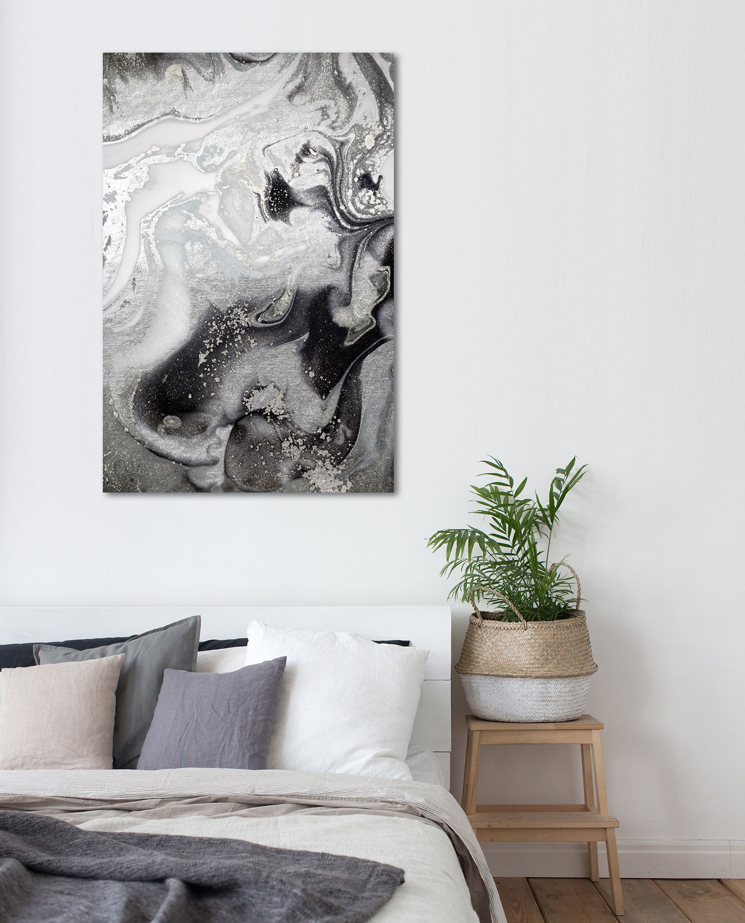 queence Acrylglasbild "Abstrakte Kunst" Abstrakt  Gemälde  Kunst  klassische Fantasie in Marmor-Optik