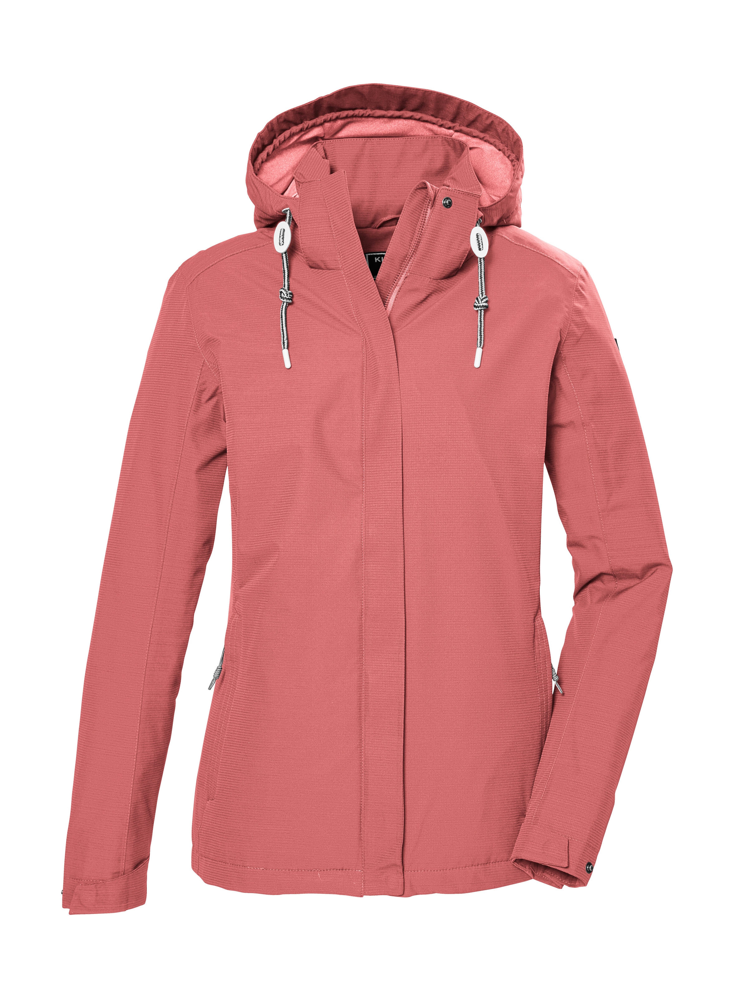 Killtec Outdoorjacke »KOS 61 WMN JCKT«, Funktionsjacke: wasser- und winddicht, atmungsaktiv, abnehmbare Kapuze