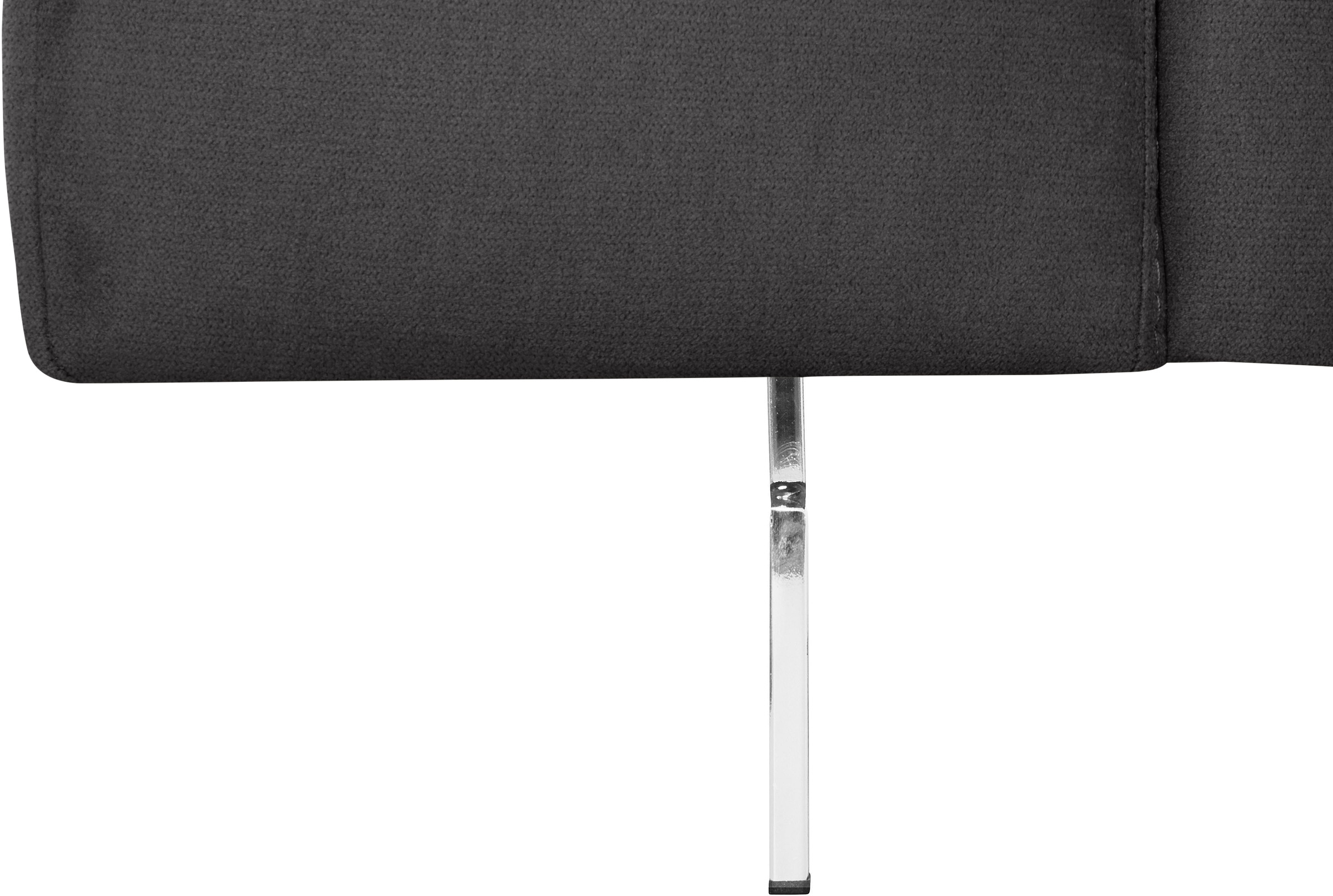 COTTA 3-Sitzer »Chef«, Big-Sofa mit Kopfteilverstellung, edle Metallkufen