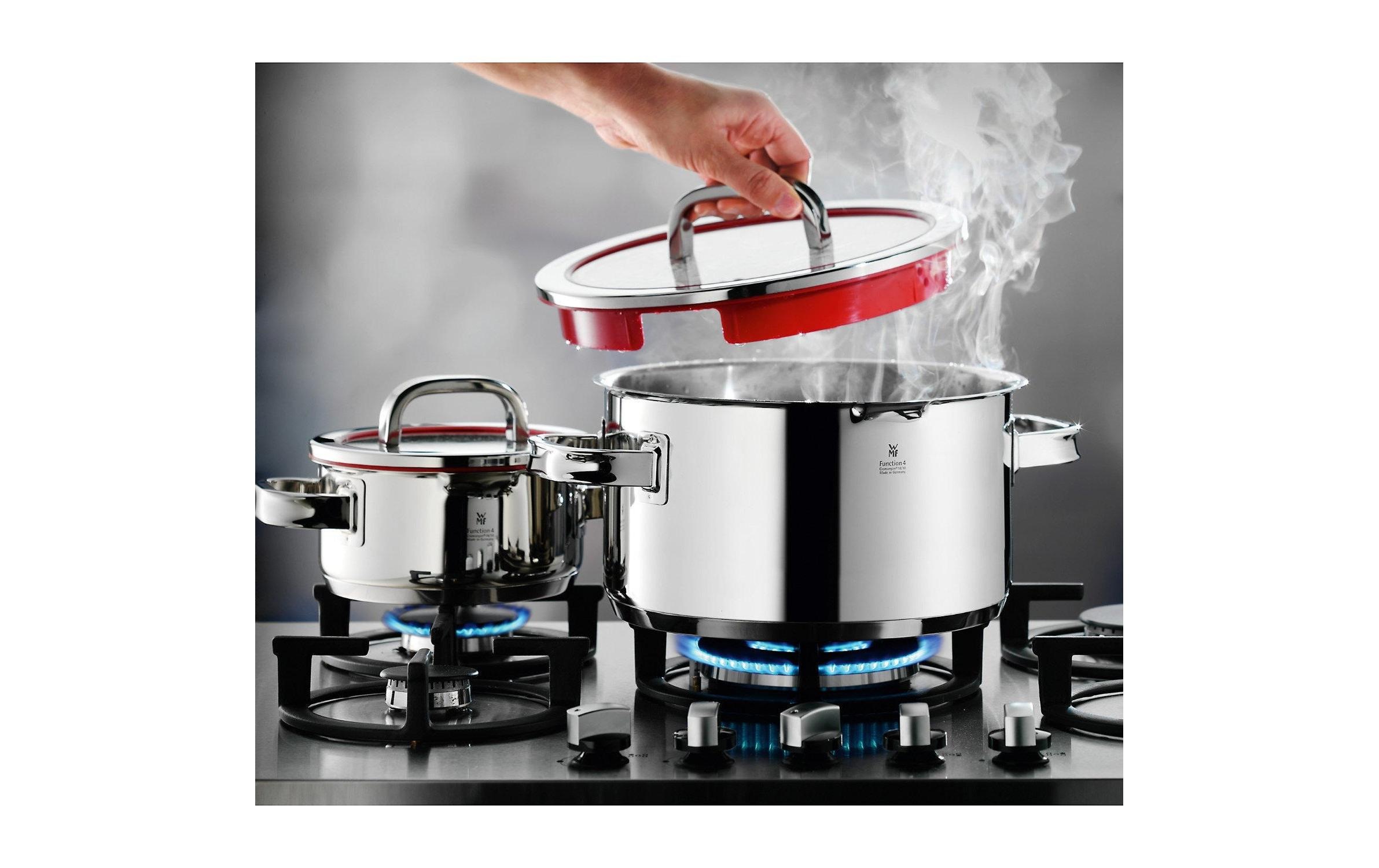 WMF Kochtopf »Function 4 4-teilig«, Edelstahl-Edelstahl 18/10