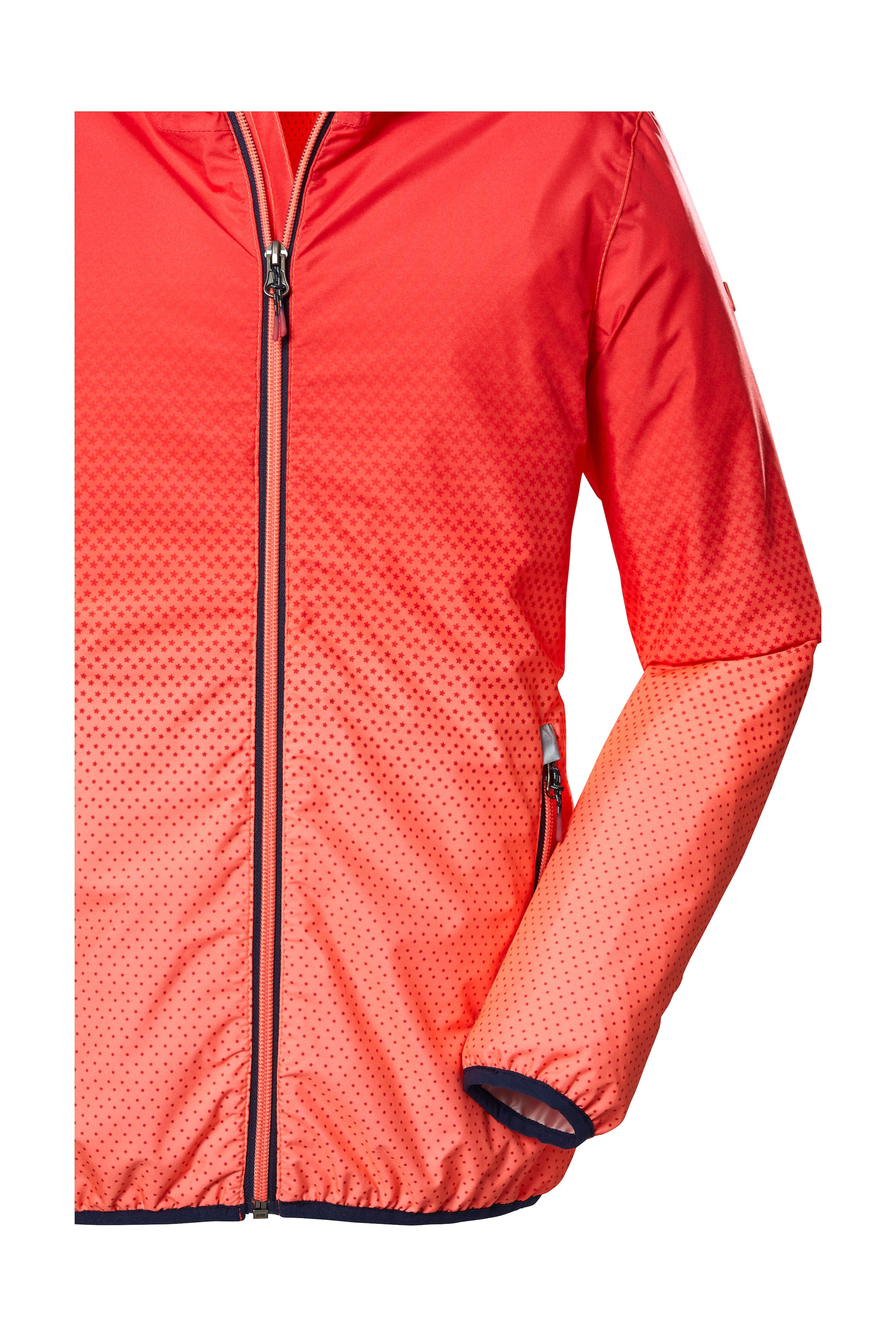 Killtec Outdoorjacke »KOS 331 GRLS JCKT«, Winddichte, wasserdichte Mädchenjacke mit reflektierenden Elementen