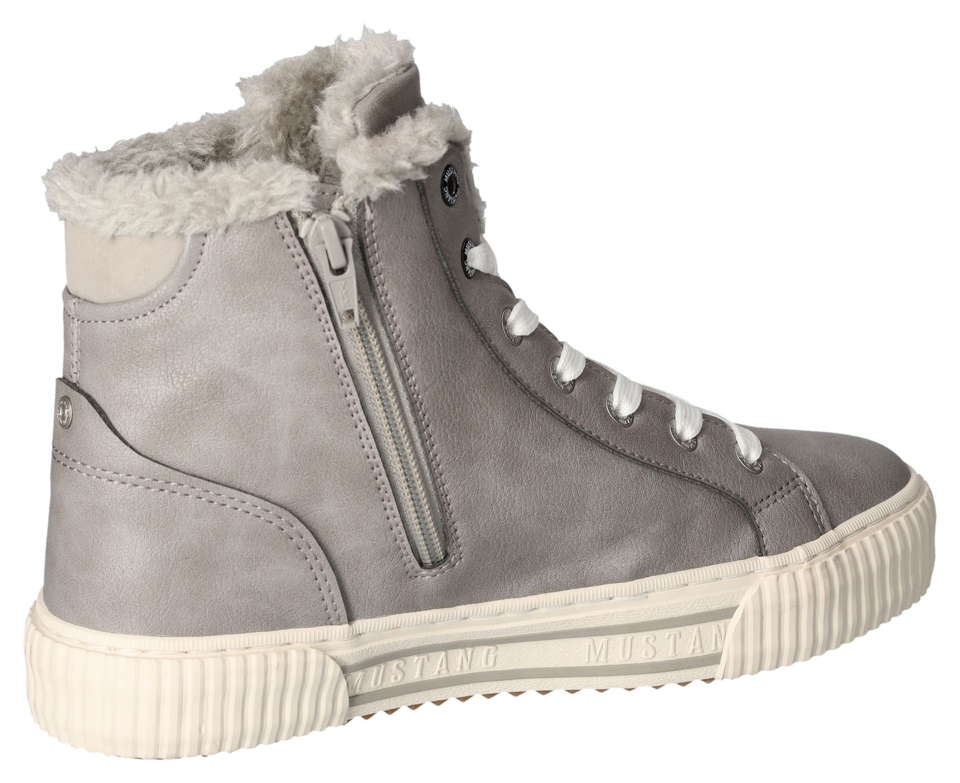 Mustang Shoes Winterboots, High Top Sneaker, Schnürboots mit Plateausohle