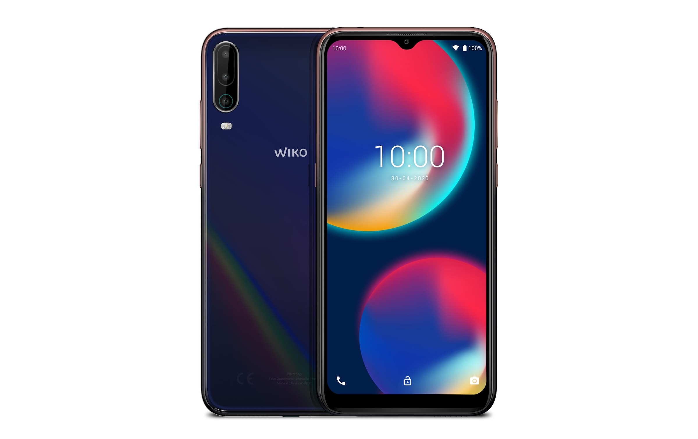 WIKO Smartphone »View 4 Cosmic«, cosmic blue