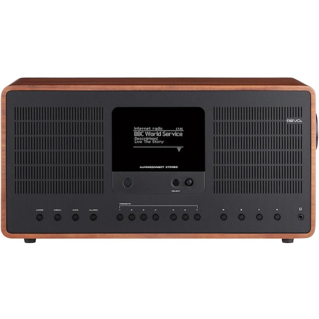 Revo Digitalradio (DAB+) »Superconnect Stereo Schwarz«, (Digitalradio (DAB +)-FM-Tuner-Internetradio) acheter