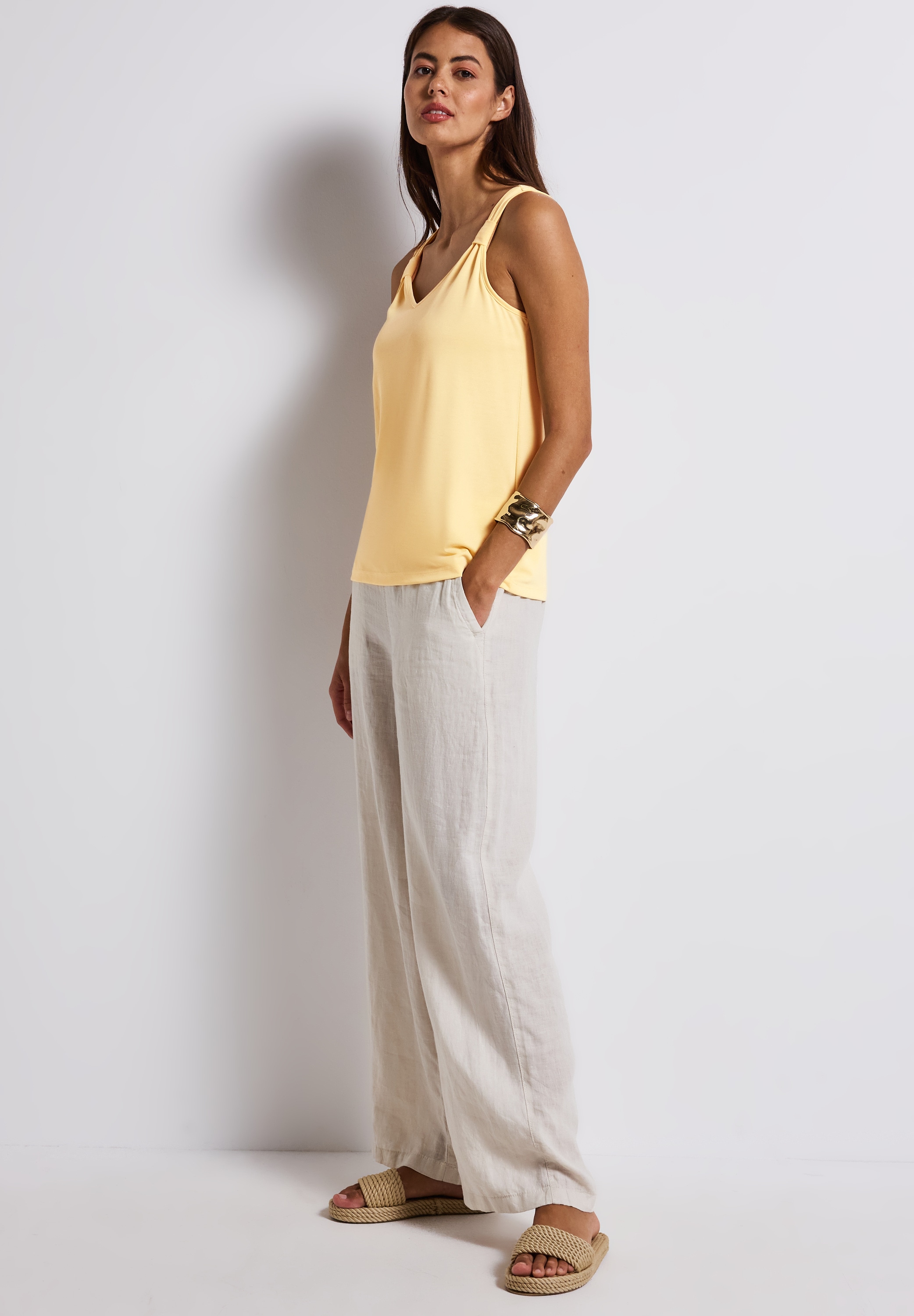STREET ONE Shirttop, mit Knoten