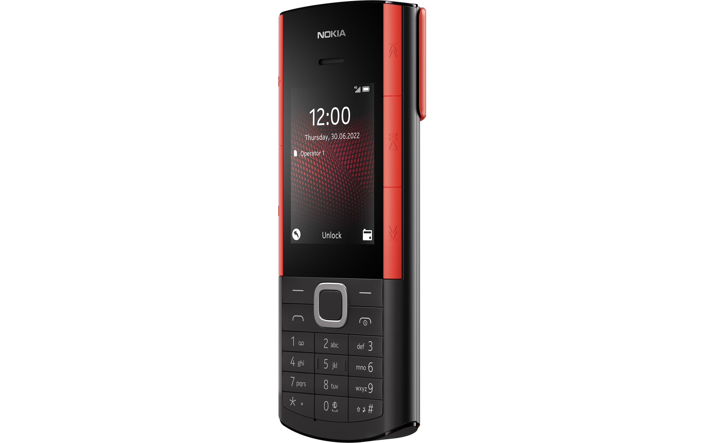 Nokia Smartphone »5710 4G schwarz«, Rot, Schwarz