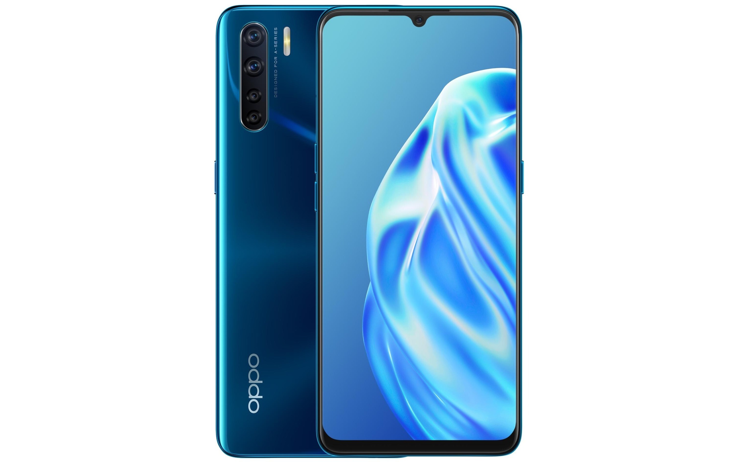 Oppo Smartphone »128GB Blazing Blue«, Blazing Blue