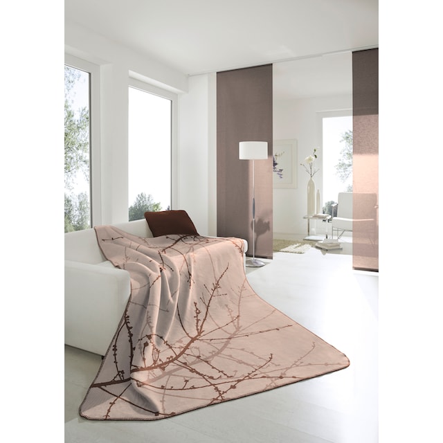 »Twigs«, Jelmoli-Versand Design, Wohndecke Kuscheldecke shoppen online mit | Biederlack floralem