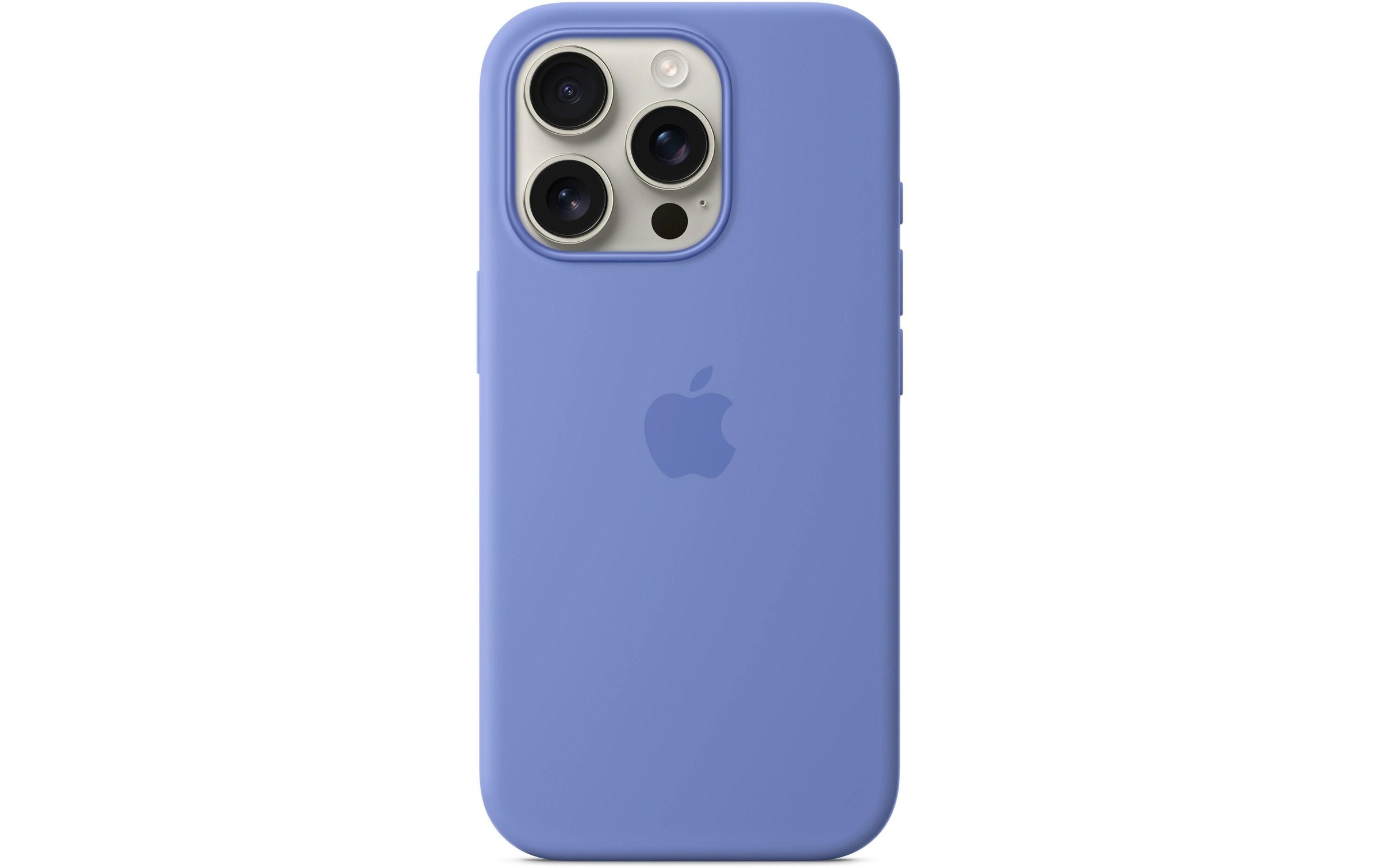 Apple Smartphone Silikon Case mit MagSafe, iPhone 16 Pro, Veilchen