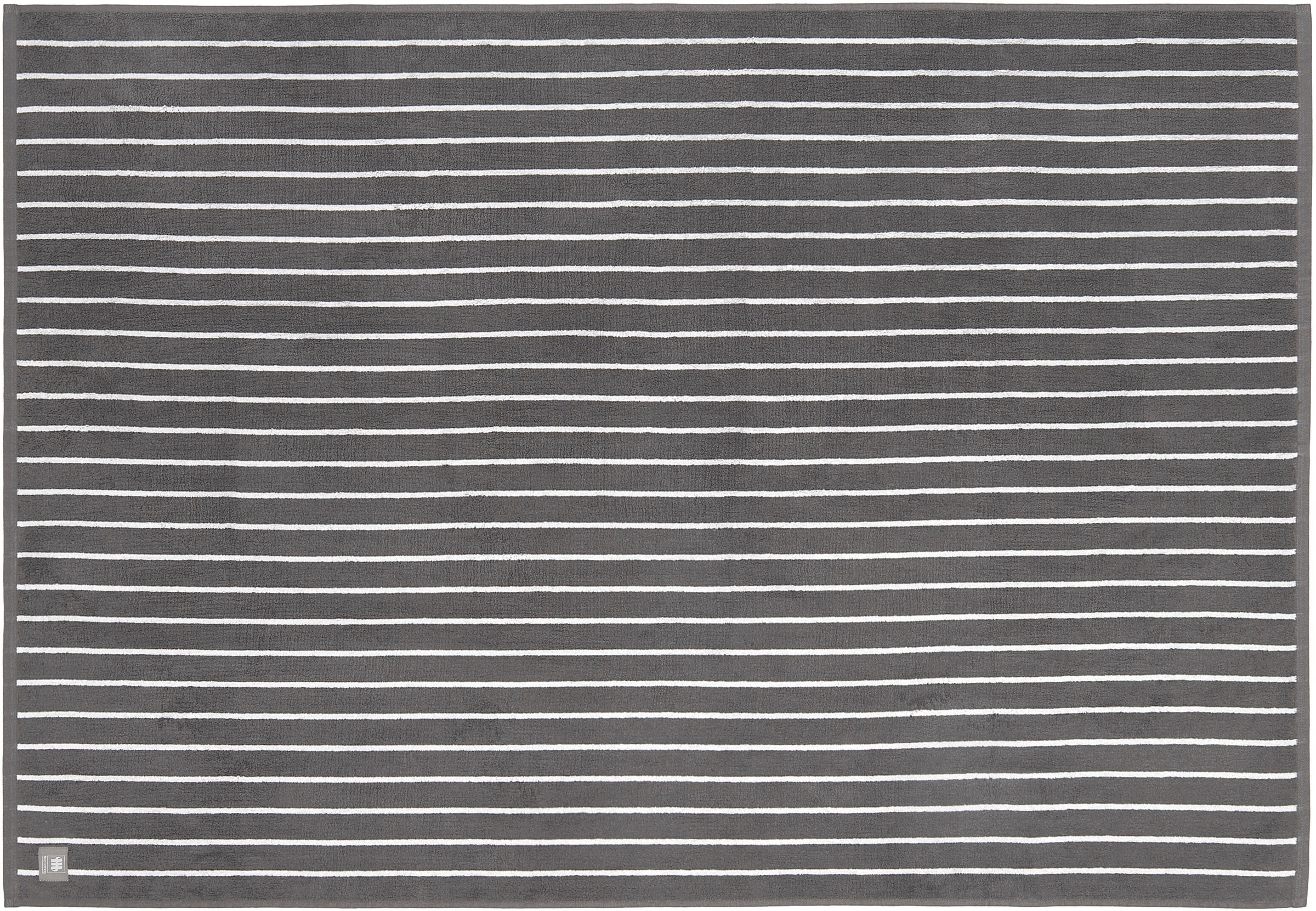 Musterring Badetuch »Needlestripe«, (1 St., Duschtuch 100 x 150 cm), hautschmeichelnd, super weich