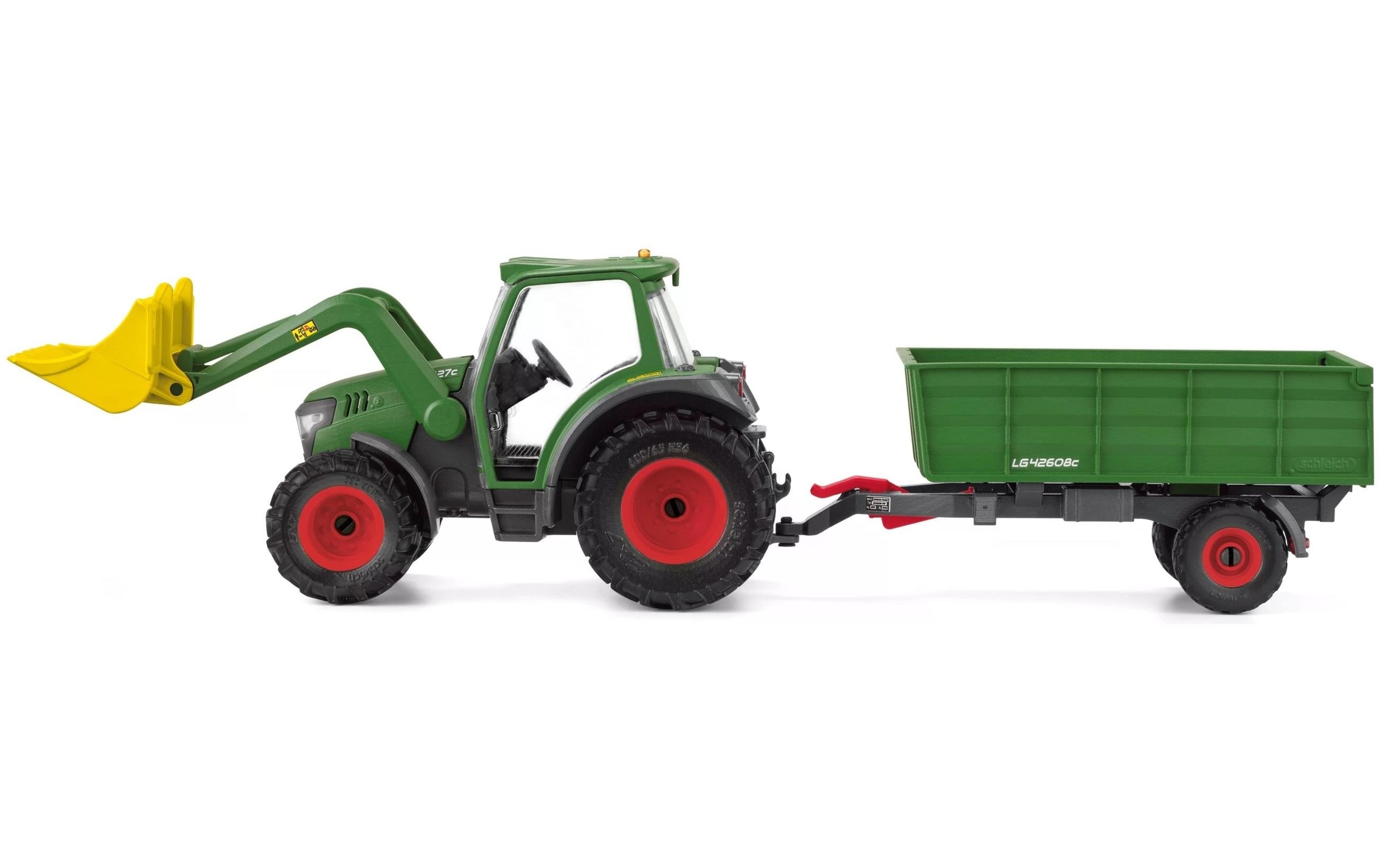 Schleich® Spielwelt »Farm World Traktor mit Anhänger«