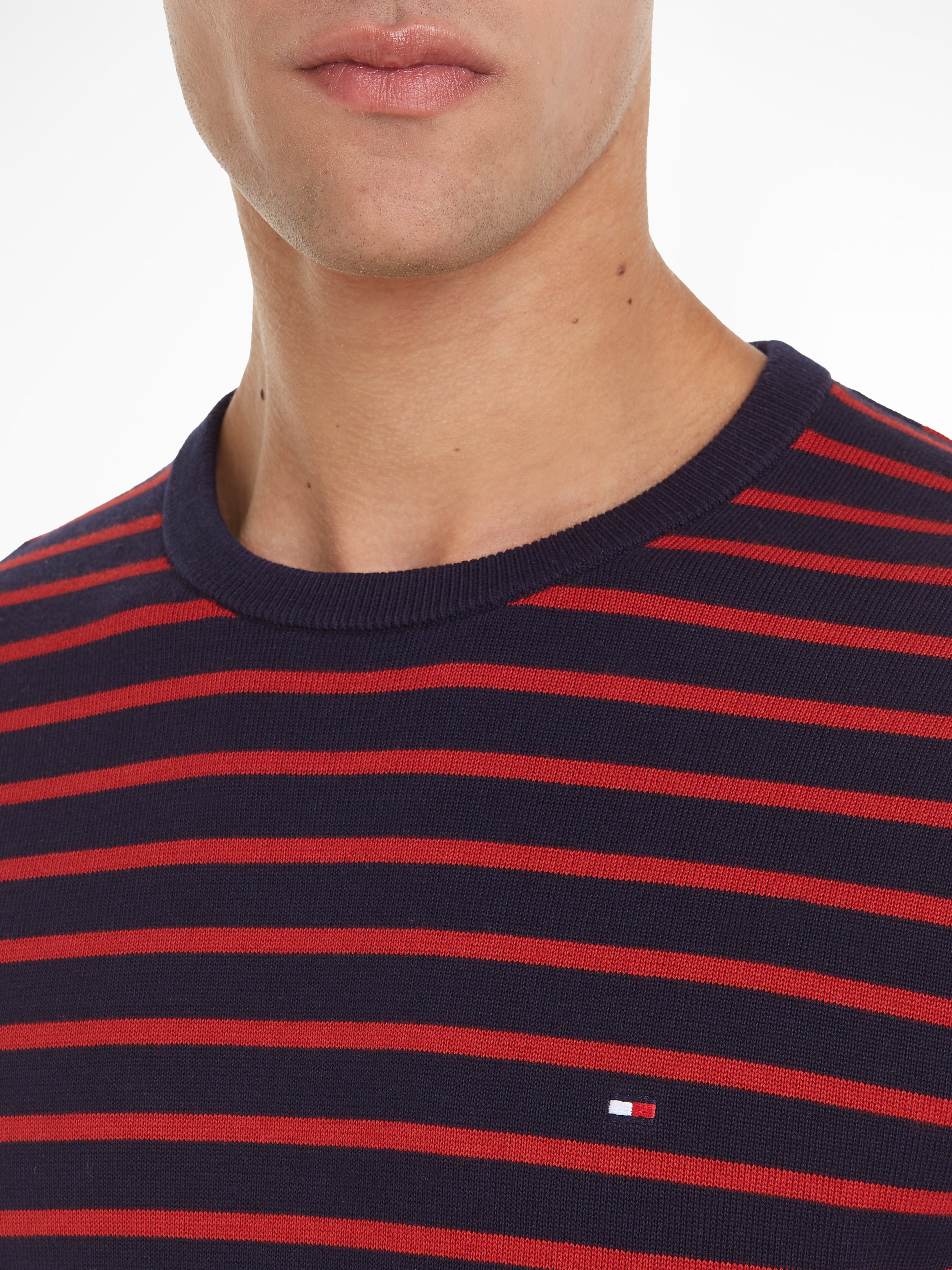 Tommy Hilfiger Rundhalspullover »ESSENTIAL COTTON CREW NECK«