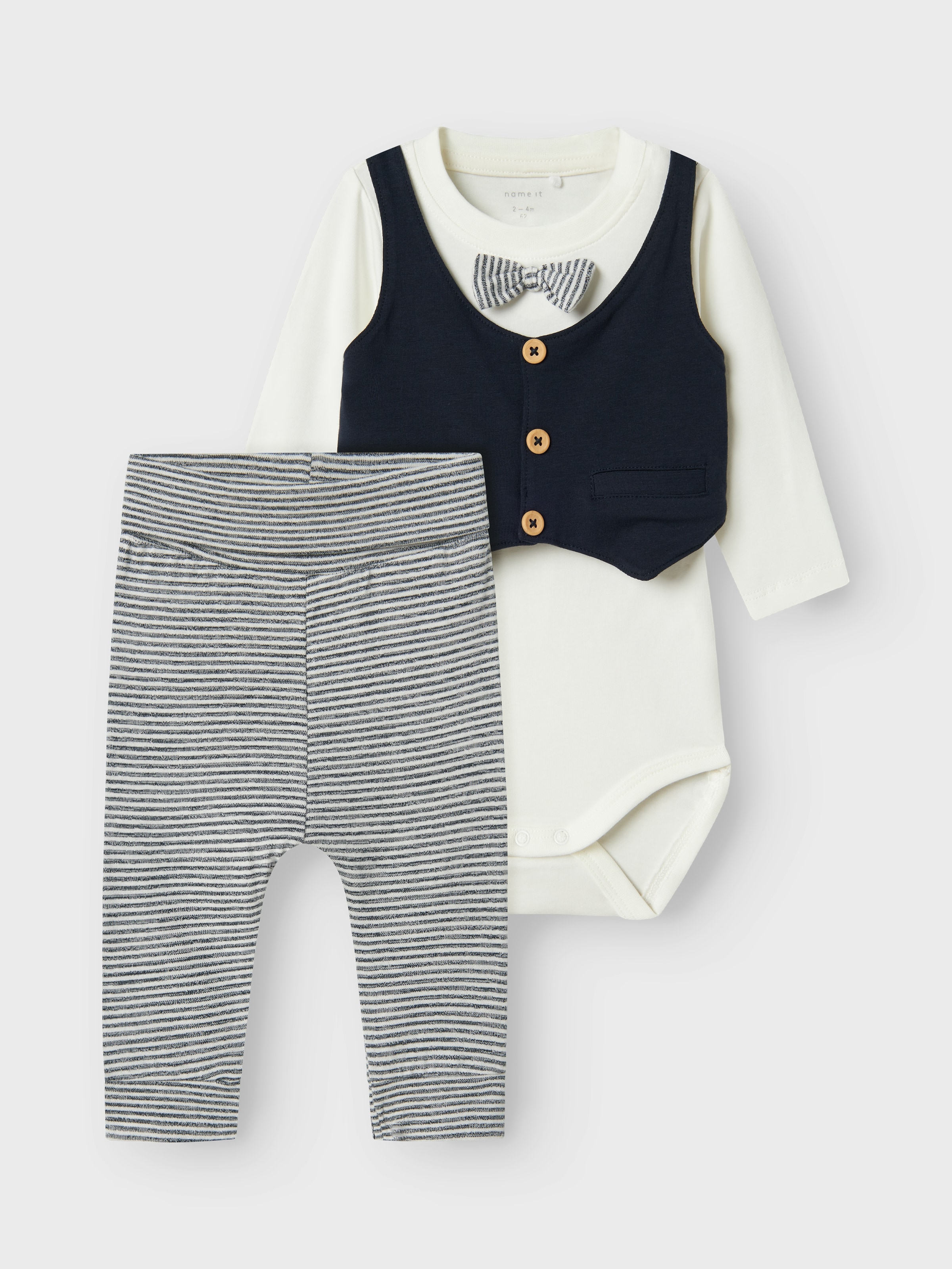 Name It Body »NBMADAM LS BODY SET NOOS« Set, 2 Stk.