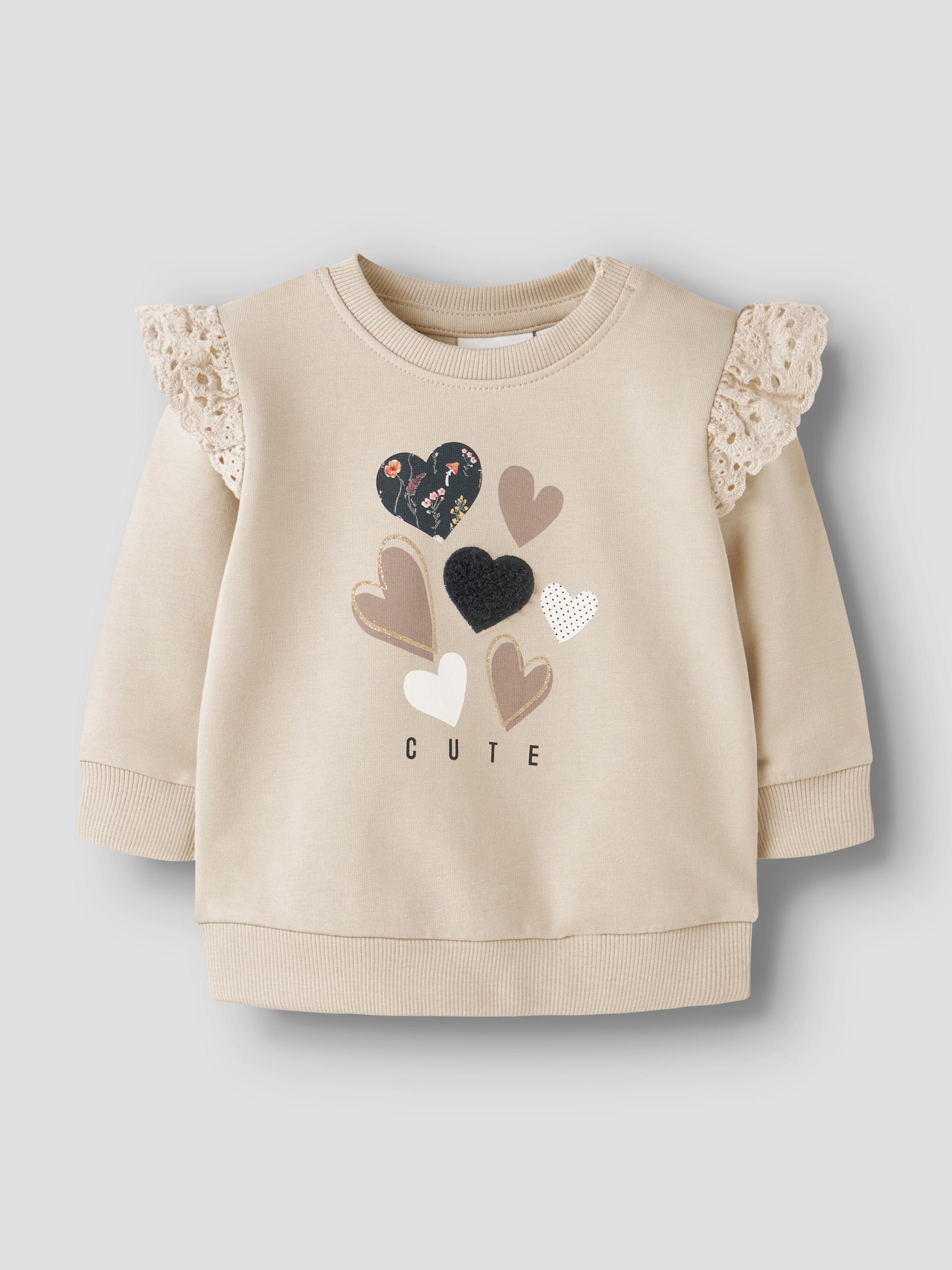 Name It Sweatshirt »NBFLUISA LS SWEAT UNB«